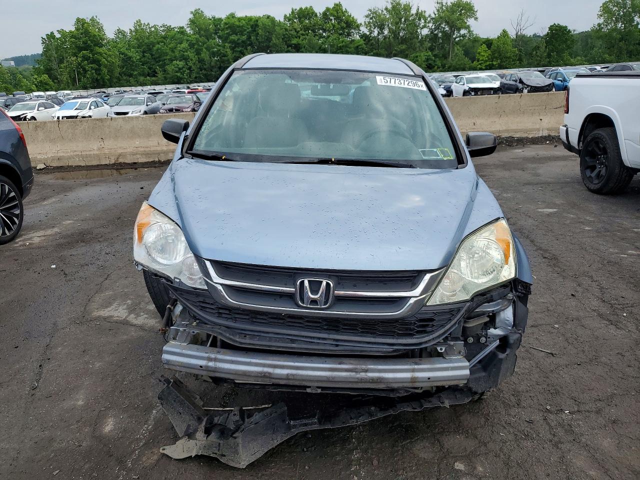 2010 Honda Cr-v Lx Синий vin: 5J6RE4H39AL055118