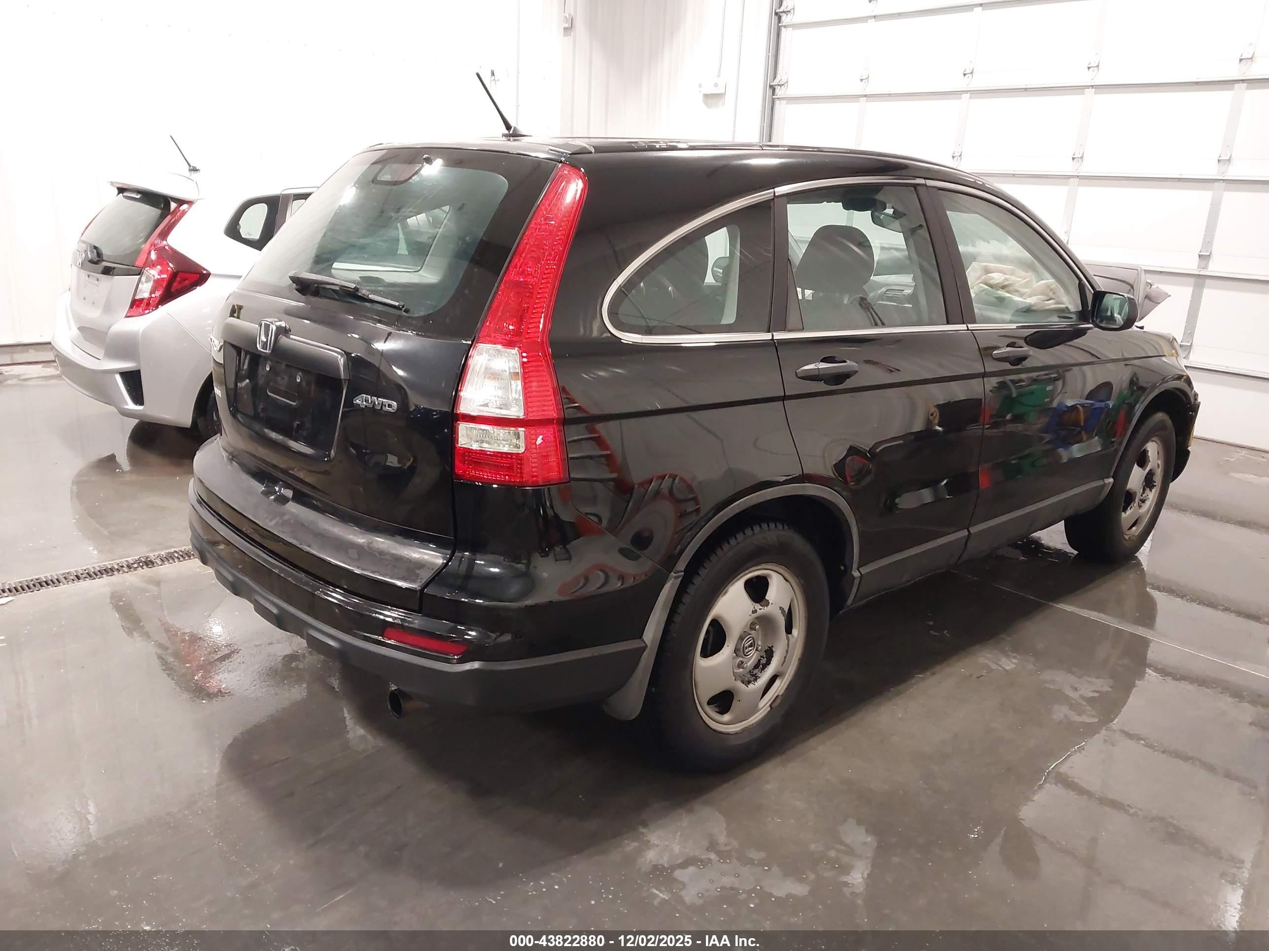 2010 Honda Cr-v Lx Черный vin: 5J6RE4H39AL068404