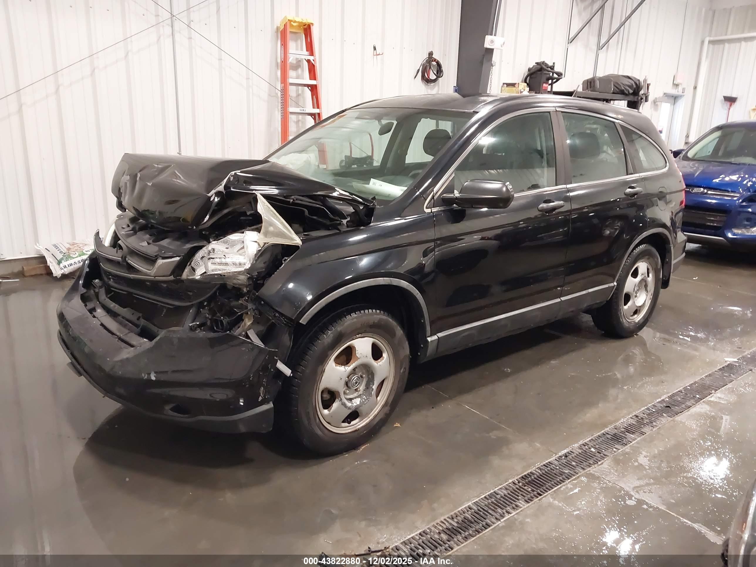 2010 Honda Cr-v Lx Черный vin: 5J6RE4H39AL068404