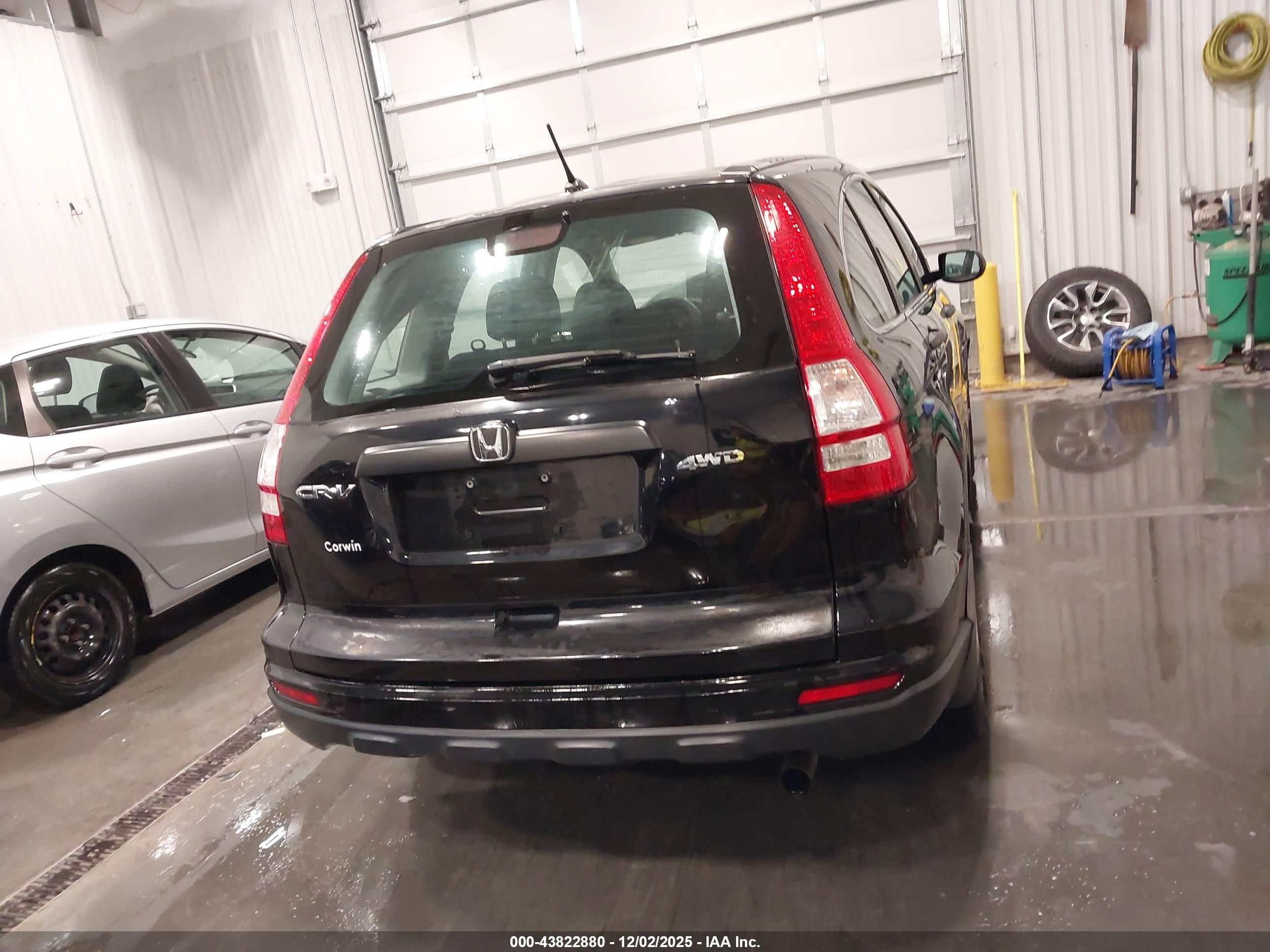 2010 Honda Cr-v Lx Черный vin: 5J6RE4H39AL068404