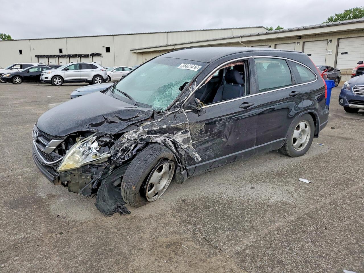 2010 Honda Cr-v Lx Черный vin: 5J6RE4H39AL085493