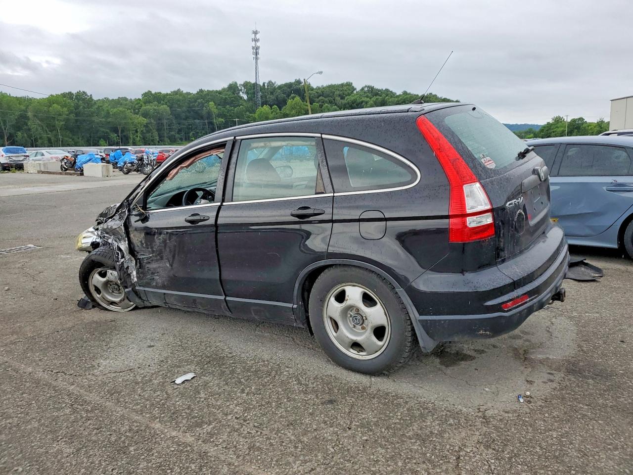 2010 Honda Cr-v Lx Черный vin: 5J6RE4H39AL085493