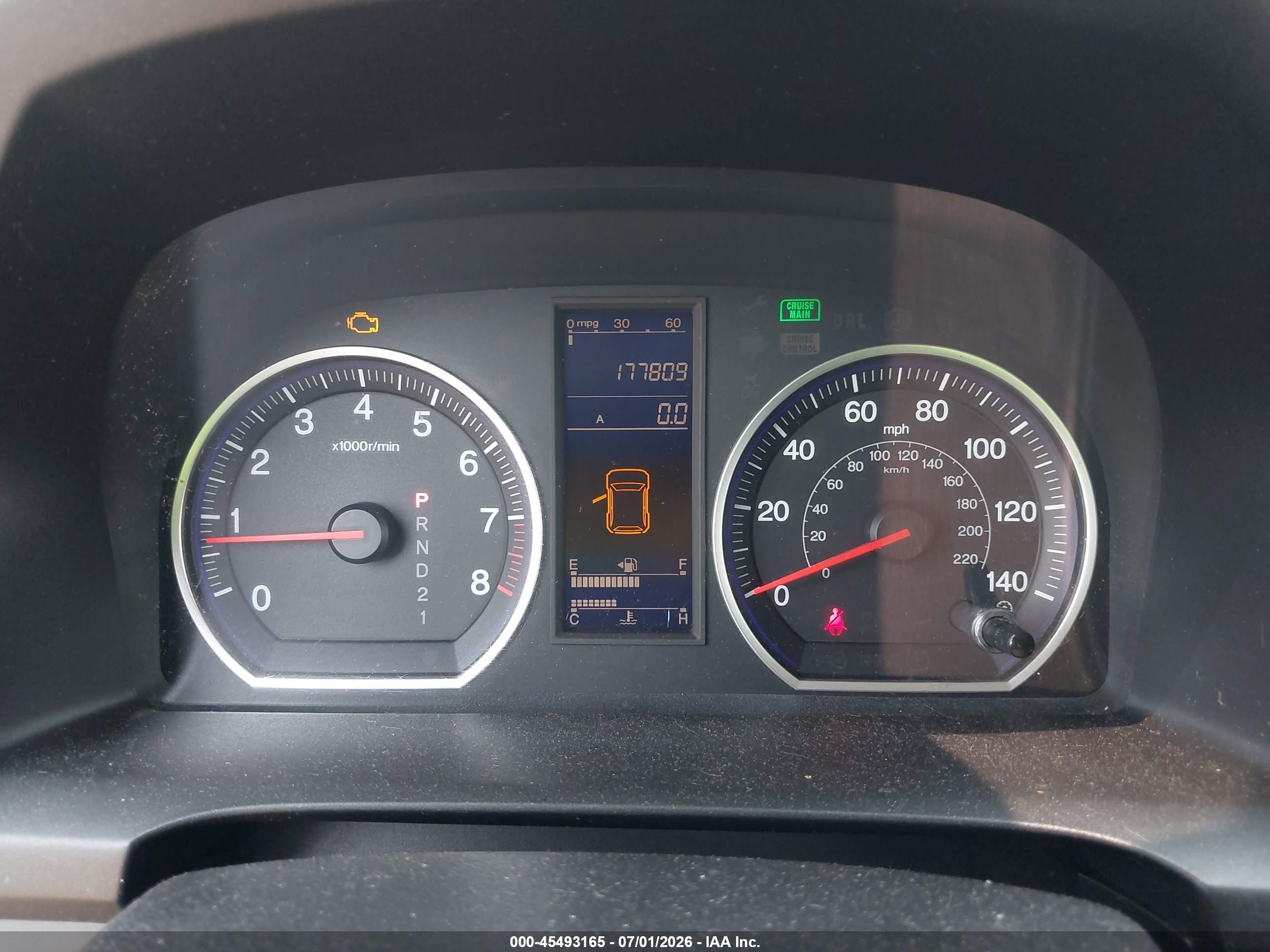 2010 Honda Cr-v Lx Серый vin: 5J6RE4H39AL086112