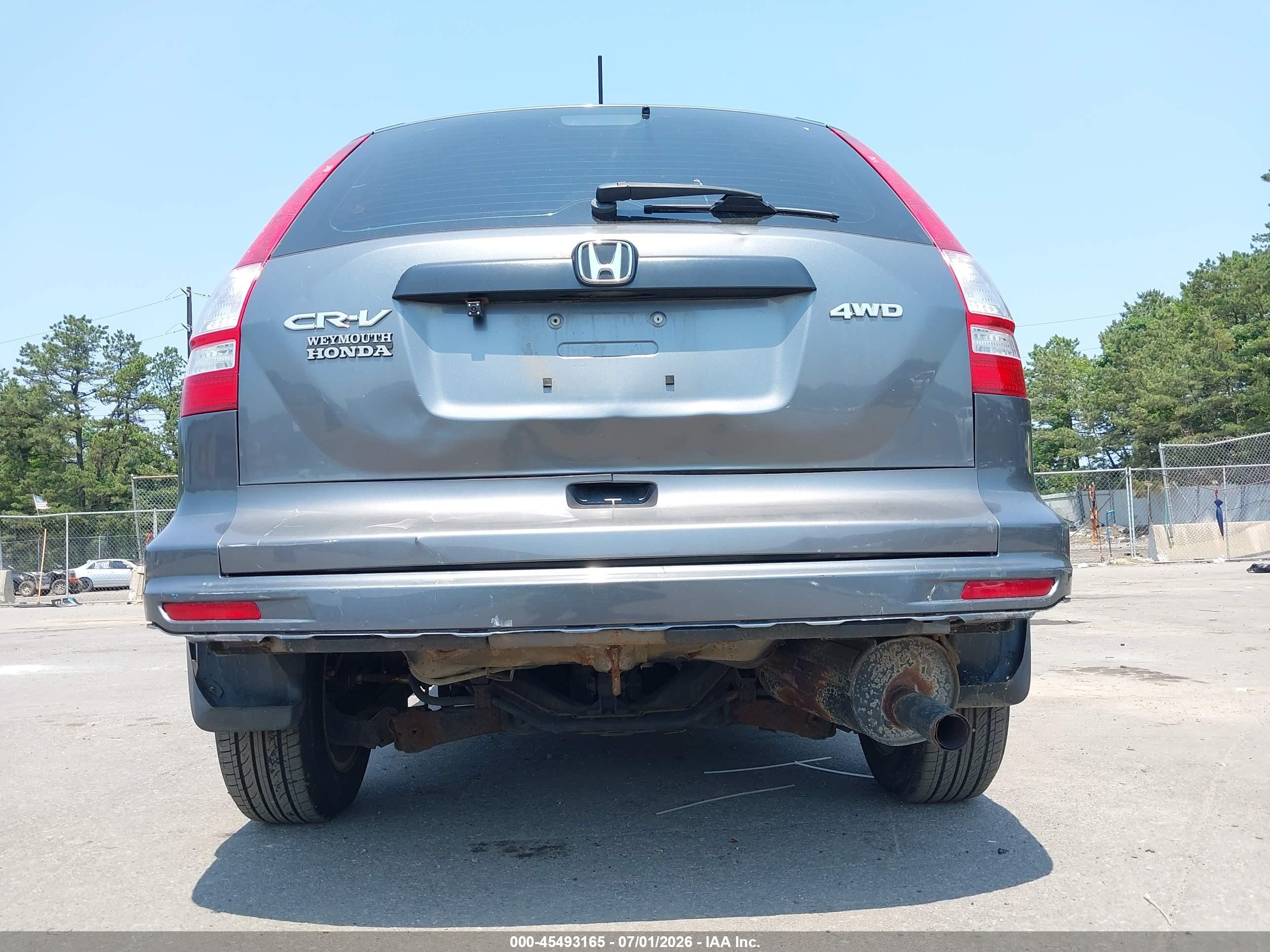 2010 Honda Cr-v Lx Серый vin: 5J6RE4H39AL086112
