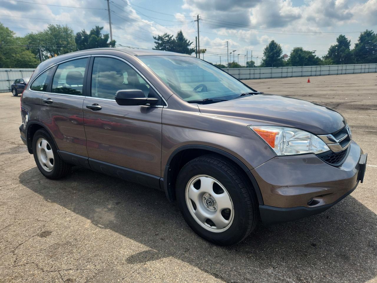 2010 Honda Cr-v Lx Gray vin: 5J6RE4H39AL098535