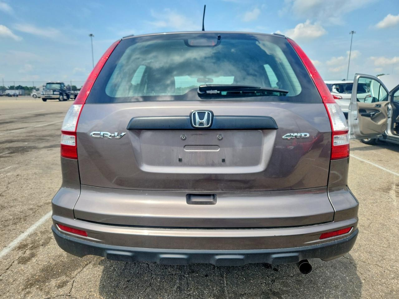 2010 Honda Cr-v Lx Gray vin: 5J6RE4H39AL098535