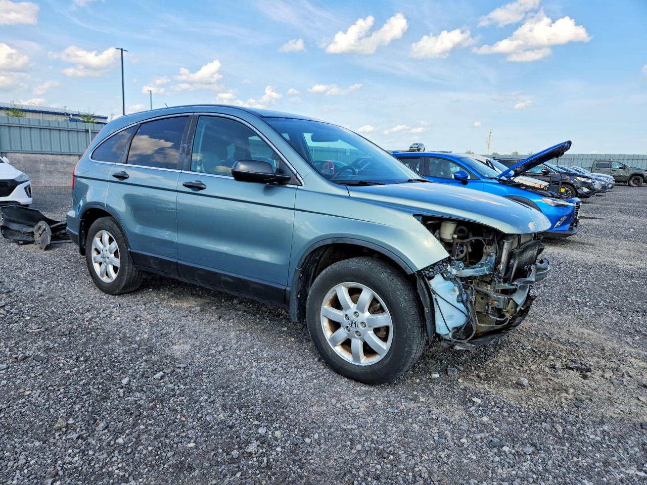 2010 Honda Cr-v Lx Green vin: 5J6RE4H39AL821171