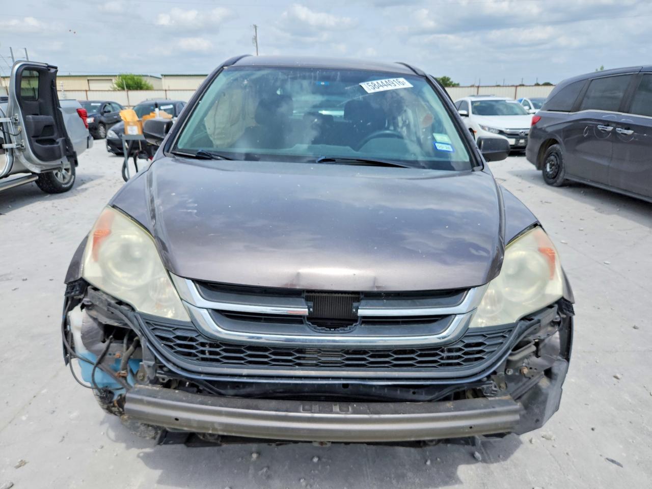 2011 Honda Cr-v Lx Beige vin: 5J6RE4H39BL054293