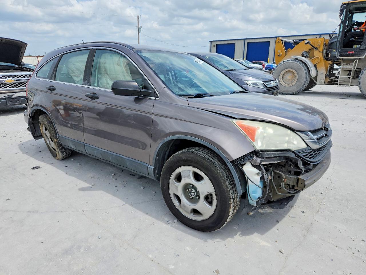 2011 Honda Cr-v Lx Beige vin: 5J6RE4H39BL054293