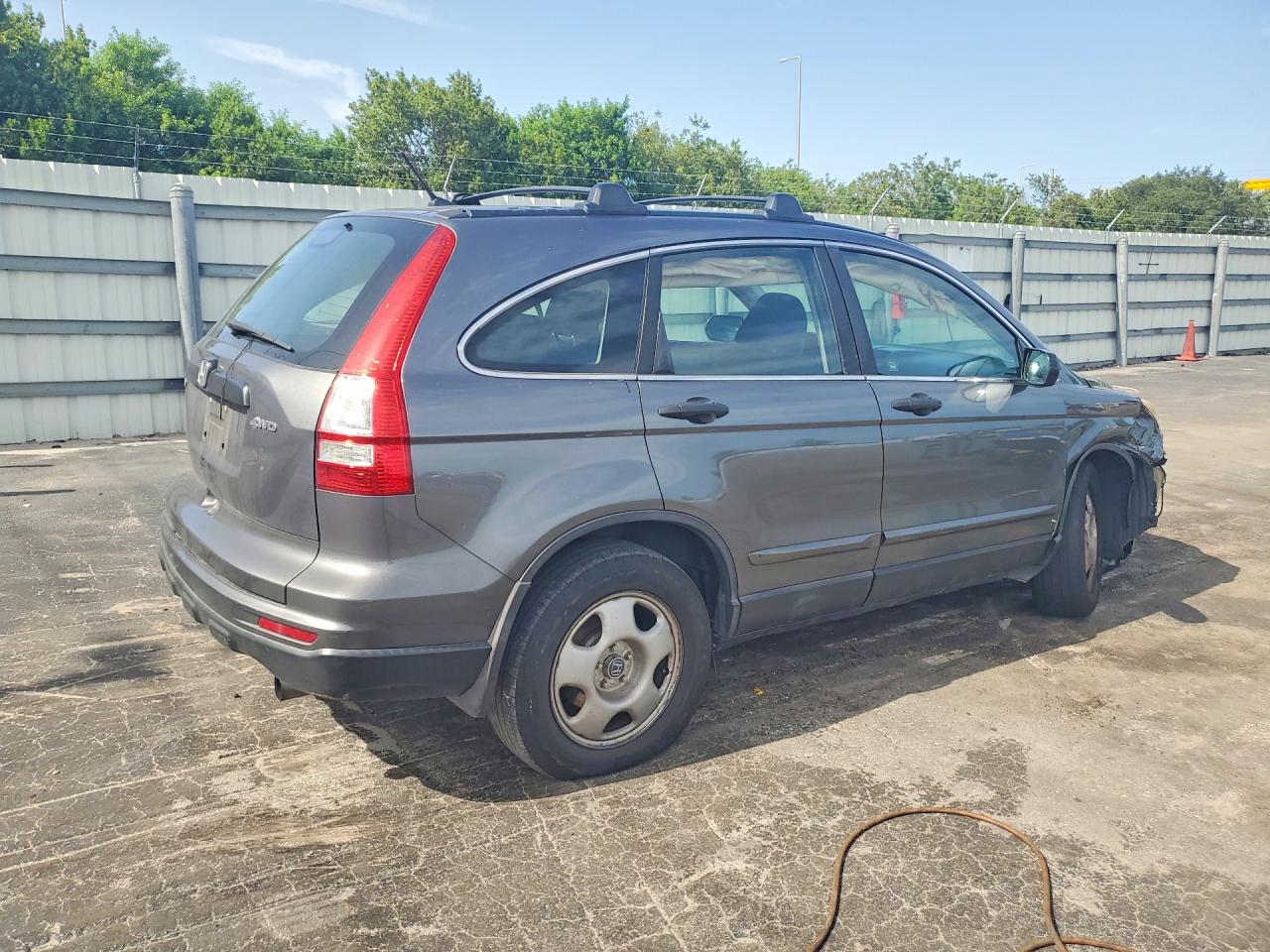 2011 Honda Cr-v Lx Gray vin: 5J6RE4H39BL063642