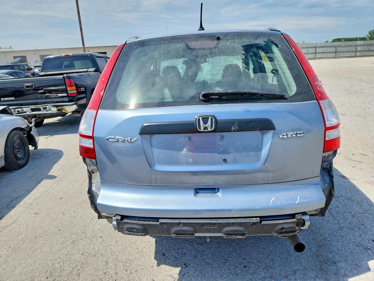 2011 Honda Cr-v Lx Blue vin: 5J6RE4H39BL084572