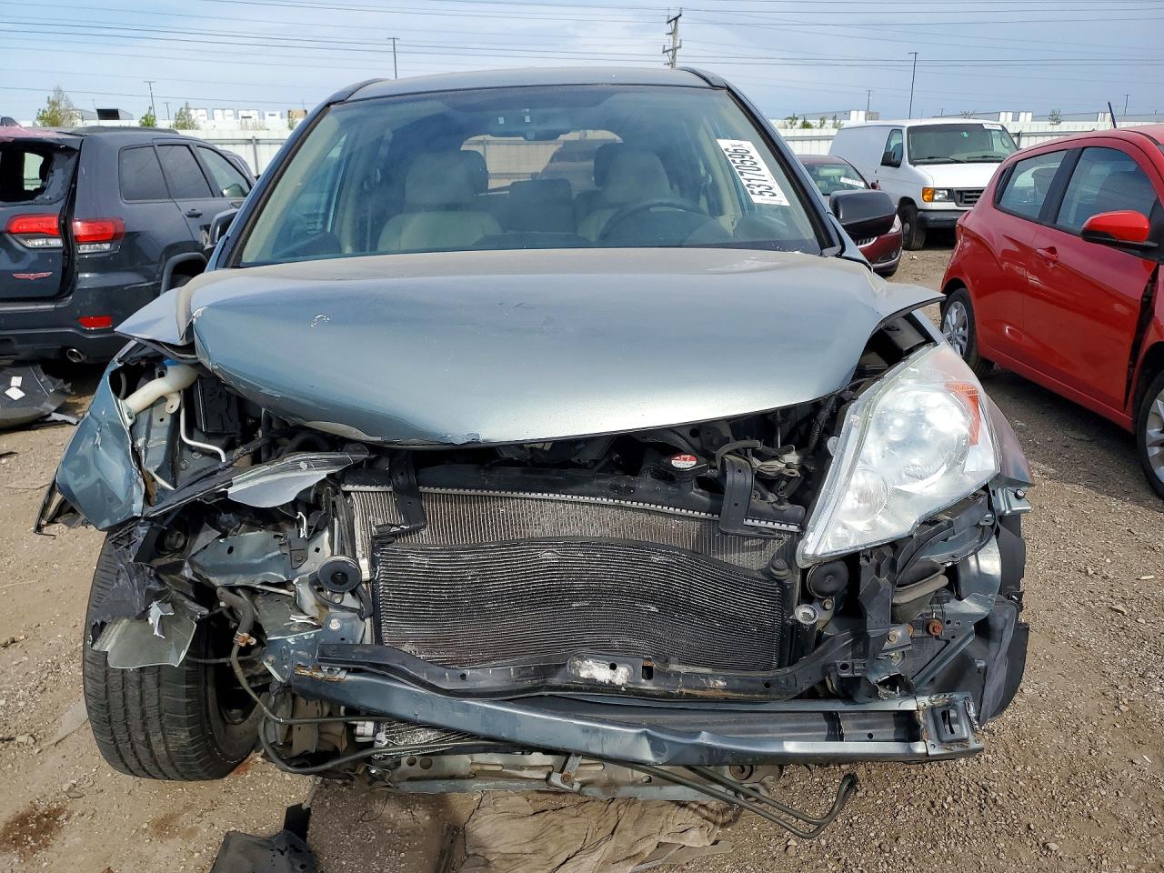 2011 Honda Cr-v Lx Blue vin: 5J6RE4H39BL085995