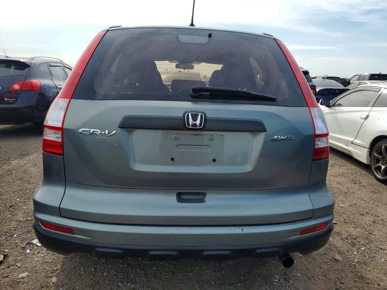 2011 Honda Cr-v Lx Blue vin: 5J6RE4H39BL085995