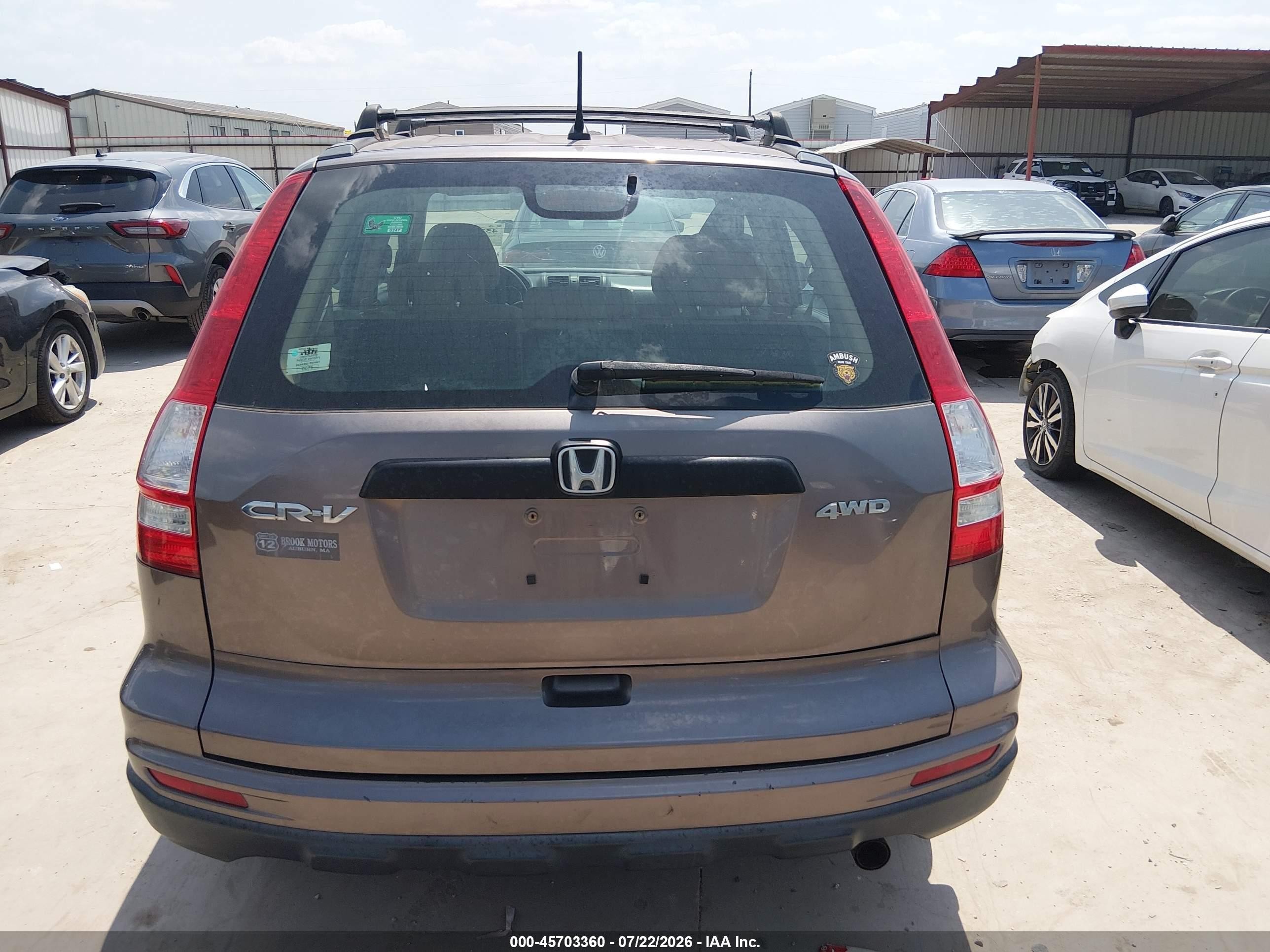 2011 Honda Cr-v Lx Beige vin: 5J6RE4H39BL087522
