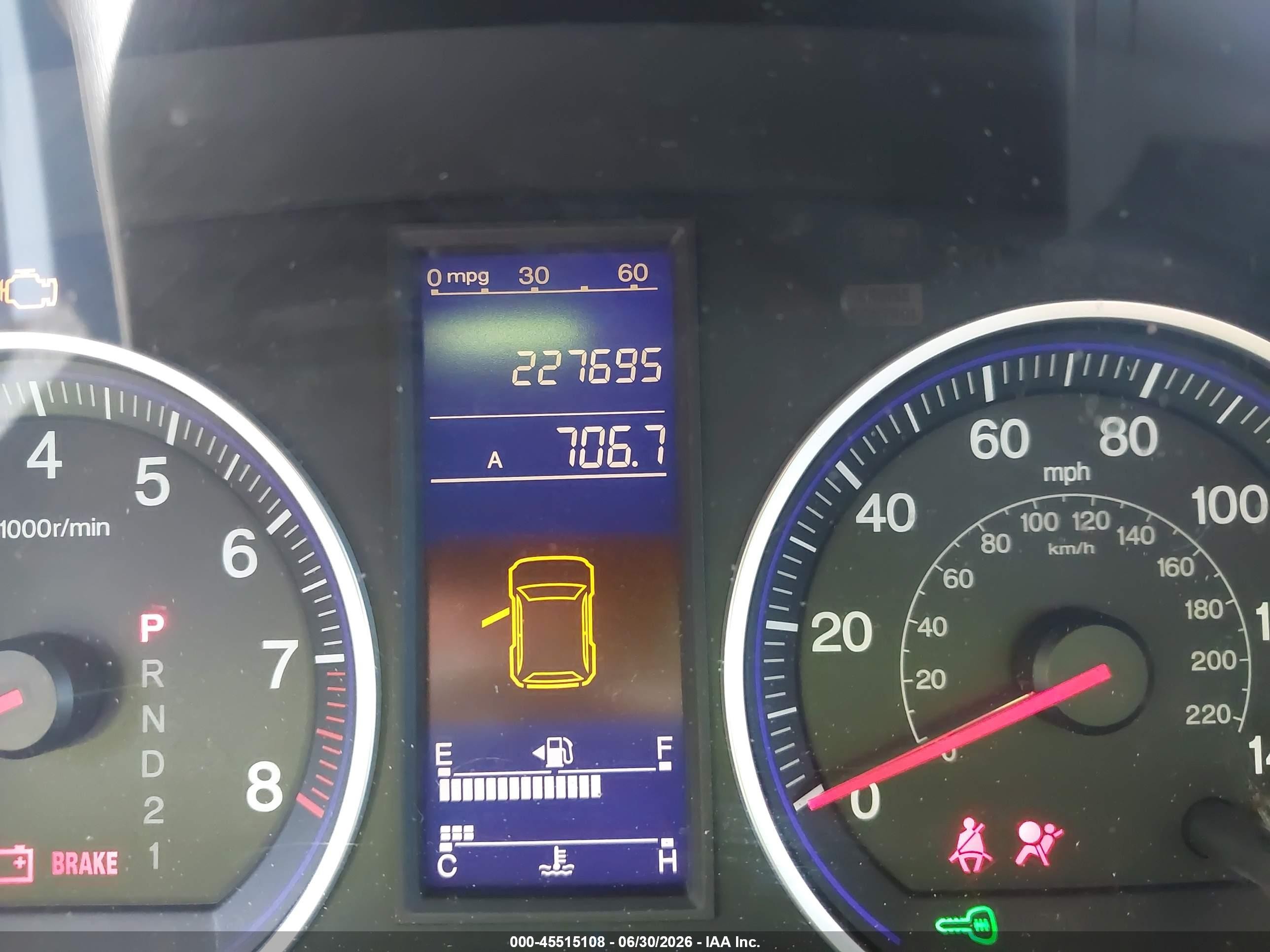 2011 Honda Cr-v Lx Blue vin: 5J6RE4H39BL109941