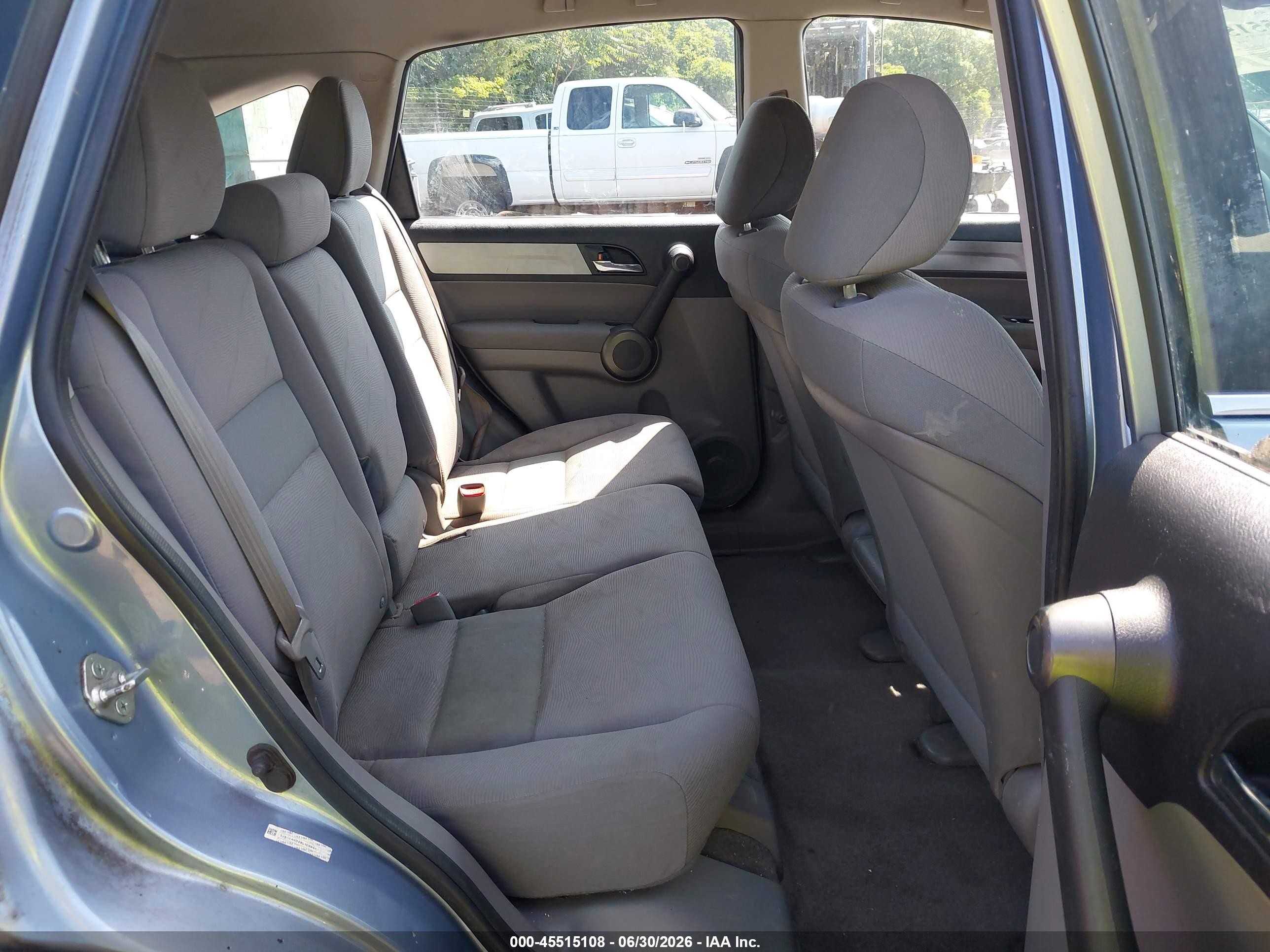 2011 Honda Cr-v Lx Blue vin: 5J6RE4H39BL109941