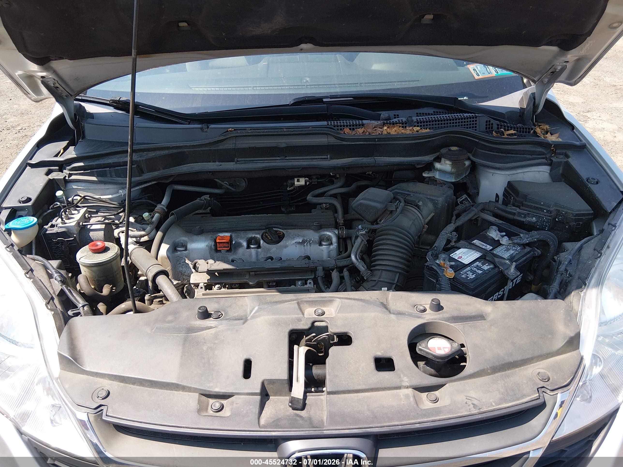 2010 Honda Cr-v Lx Silver vin: 5J6RE4H3XAL006686