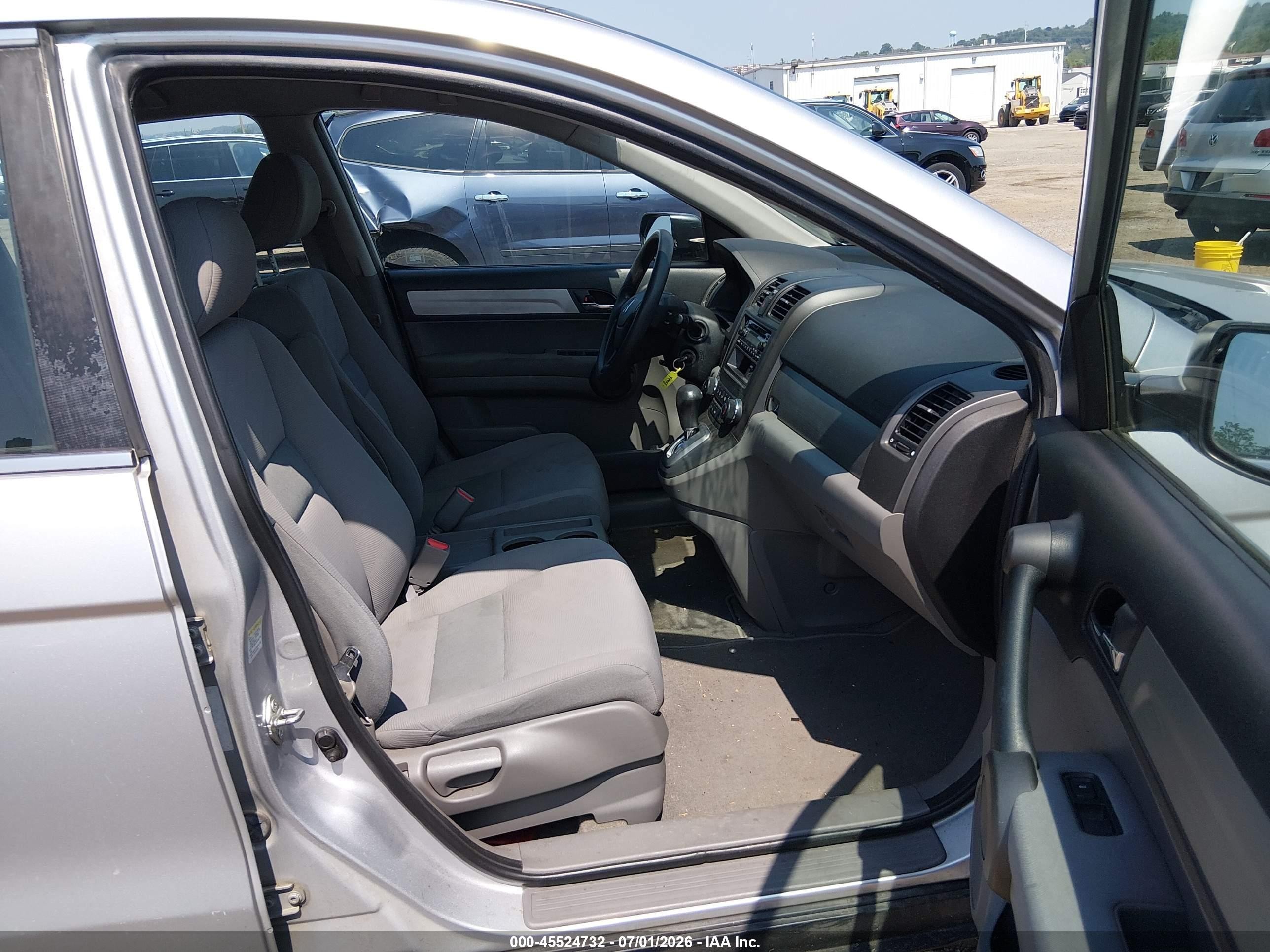 2010 Honda Cr-v Lx Silver vin: 5J6RE4H3XAL006686