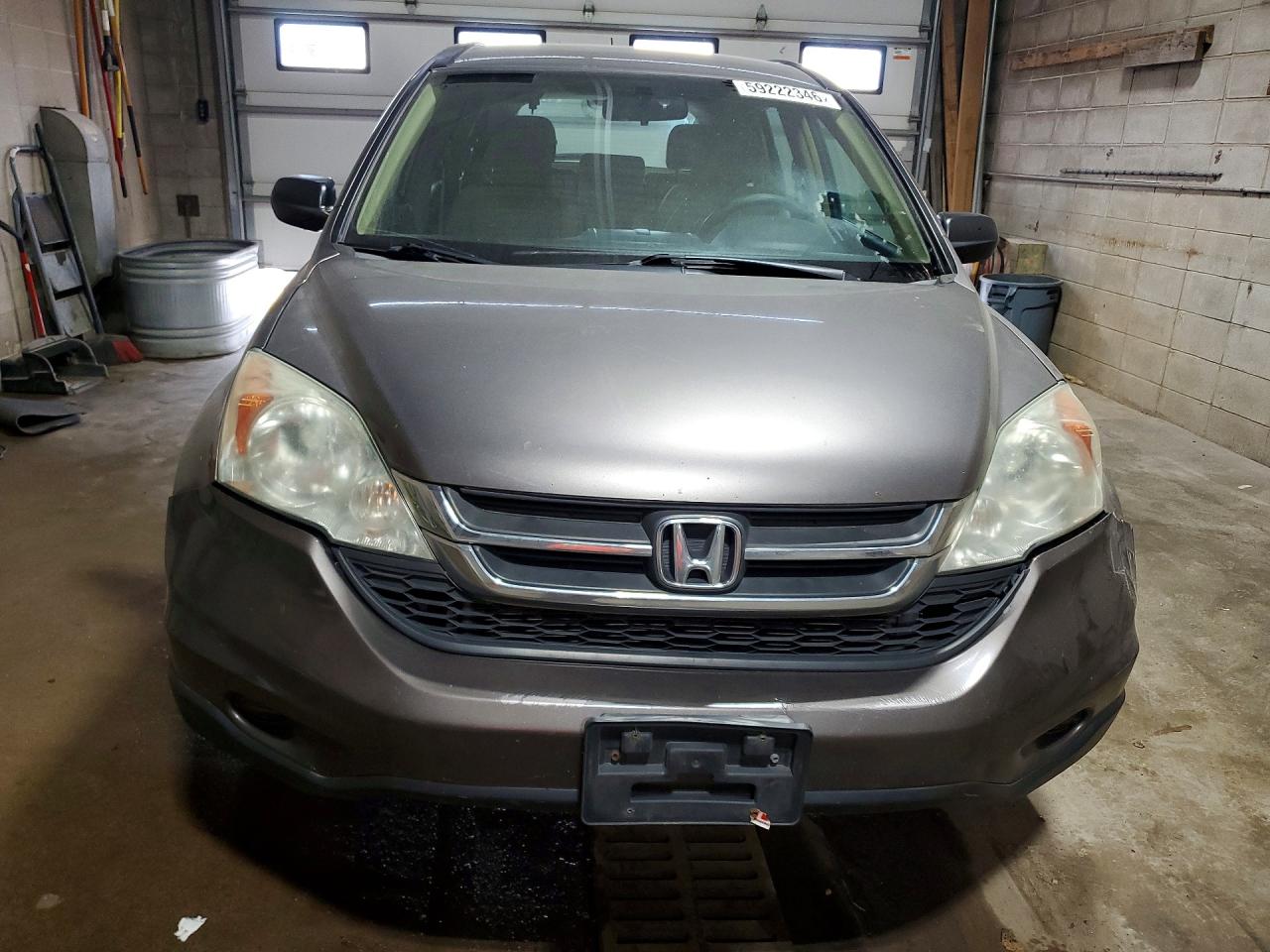 2010 Honda Cr-v Lx Gray vin: 5J6RE4H3XAL007756