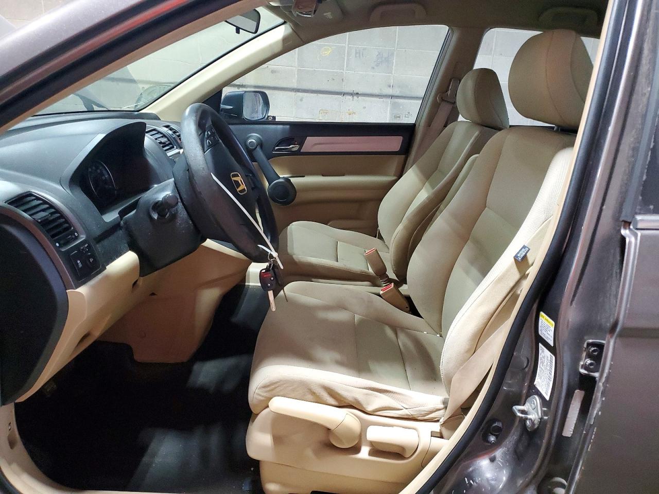 2010 Honda Cr-v Lx Gray vin: 5J6RE4H3XAL007756