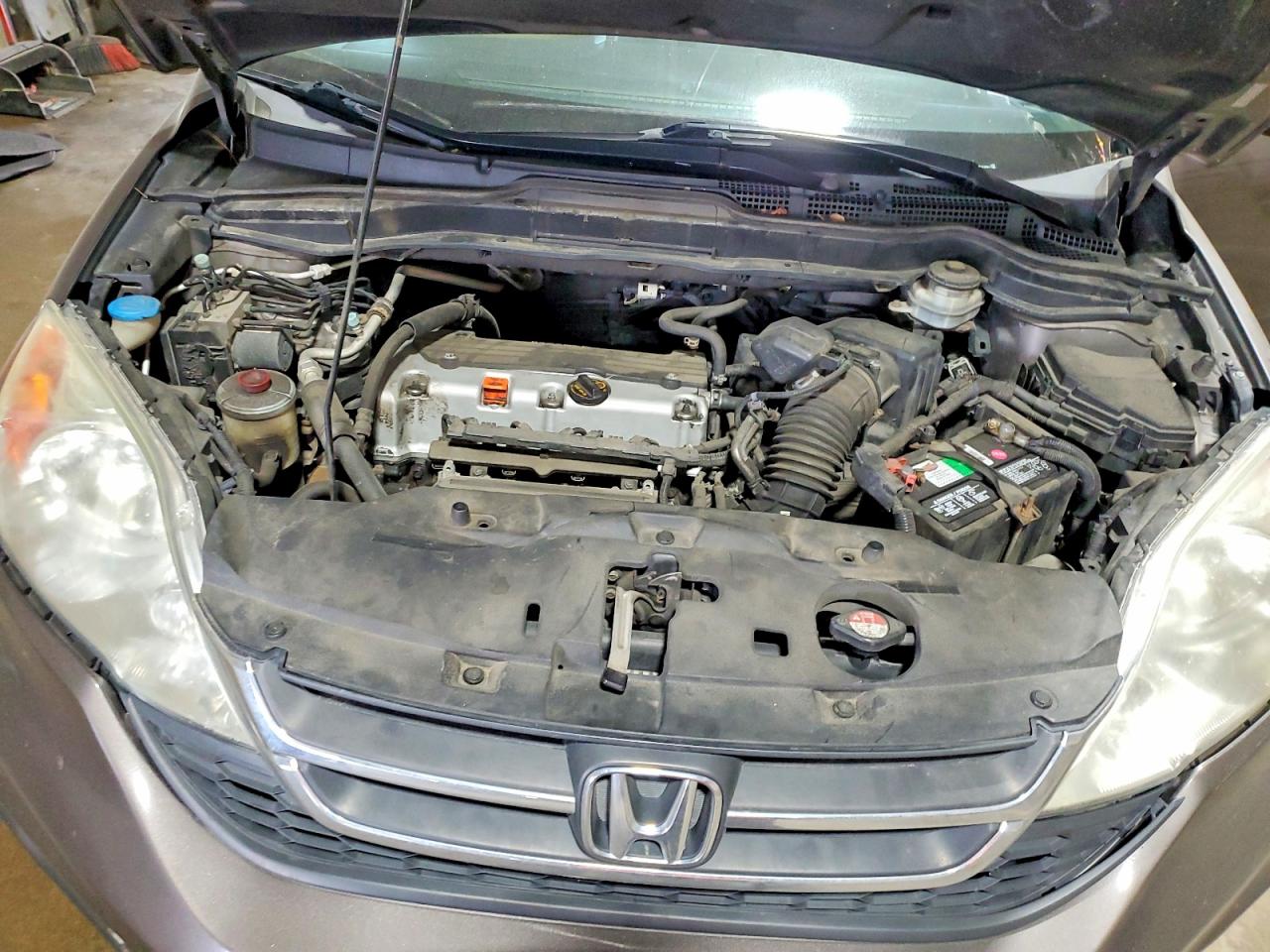 2010 Honda Cr-v Lx Gray vin: 5J6RE4H3XAL007756