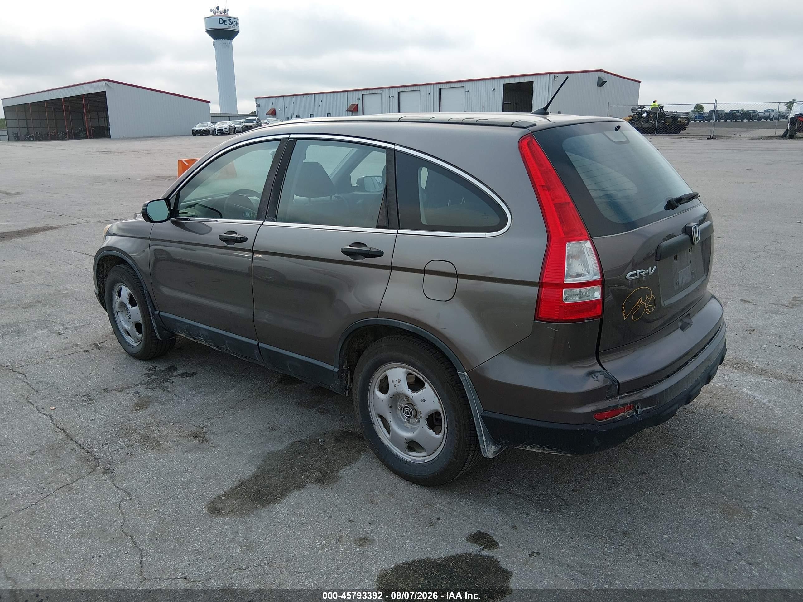 2010 Honda Cr-v Lx Brown vin: 5J6RE4H3XAL017042