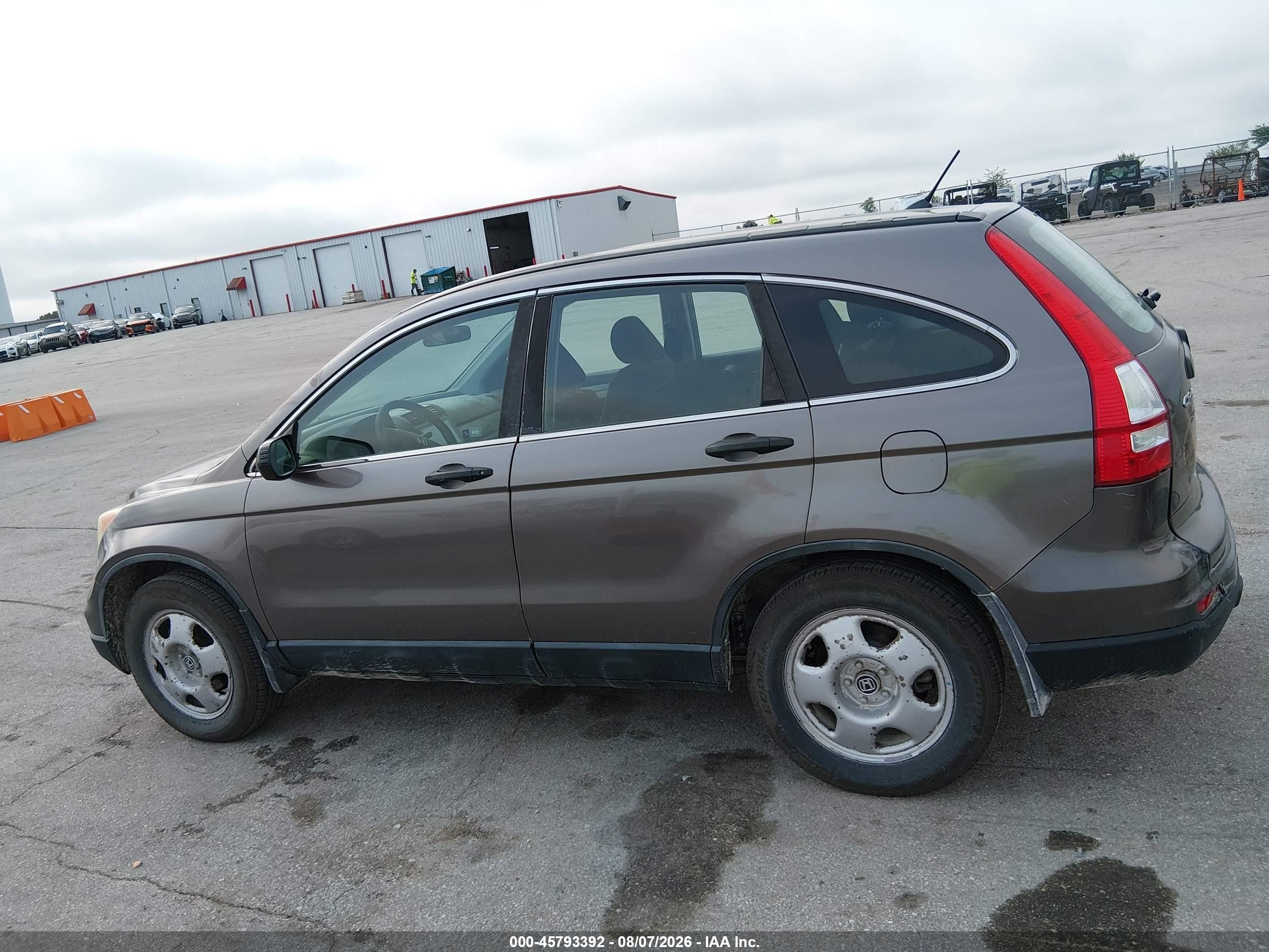 2010 Honda Cr-v Lx Brown vin: 5J6RE4H3XAL017042