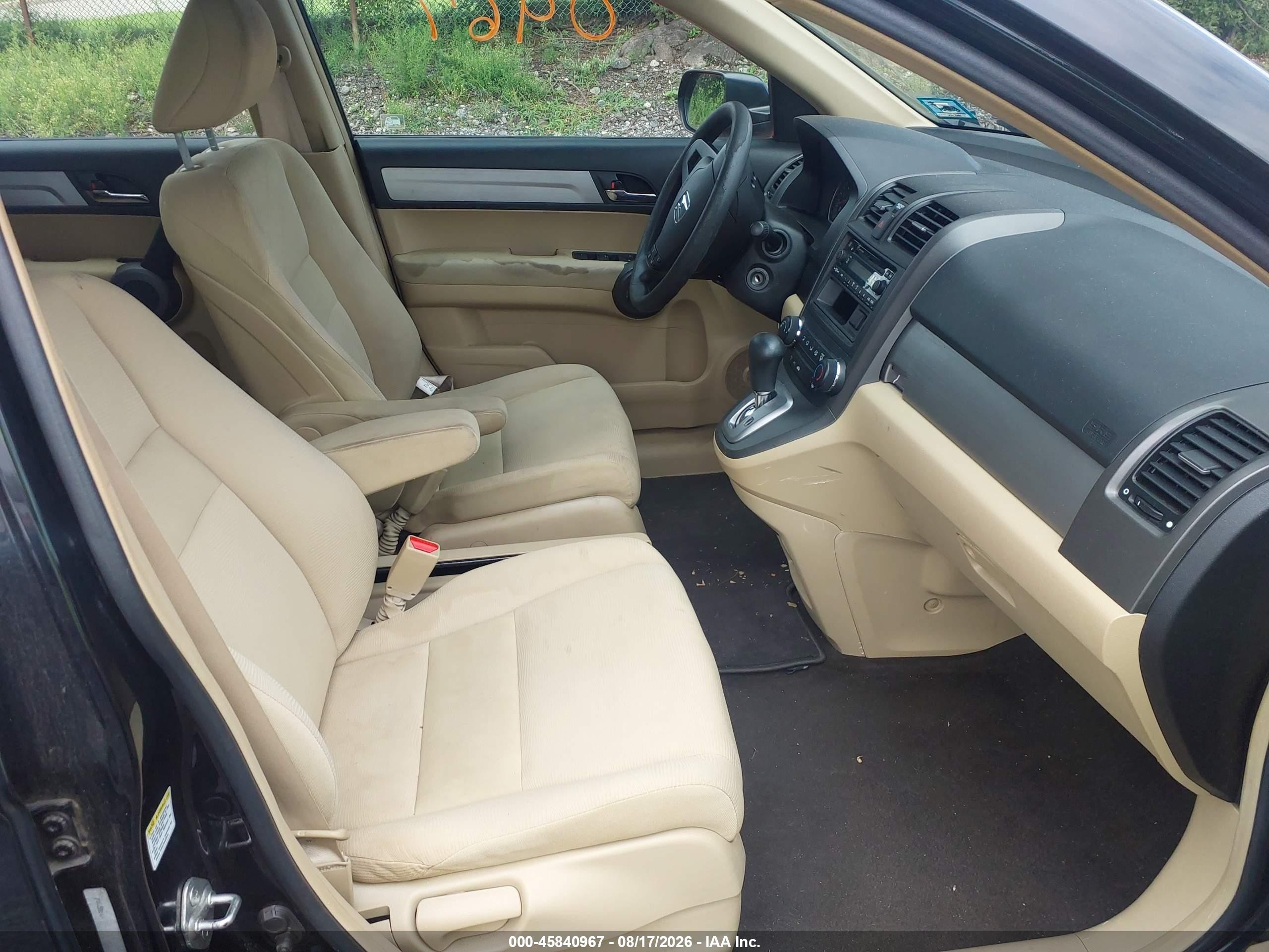 2010 Honda Cr-v Lx Черный vin: 5J6RE4H3XAL040546