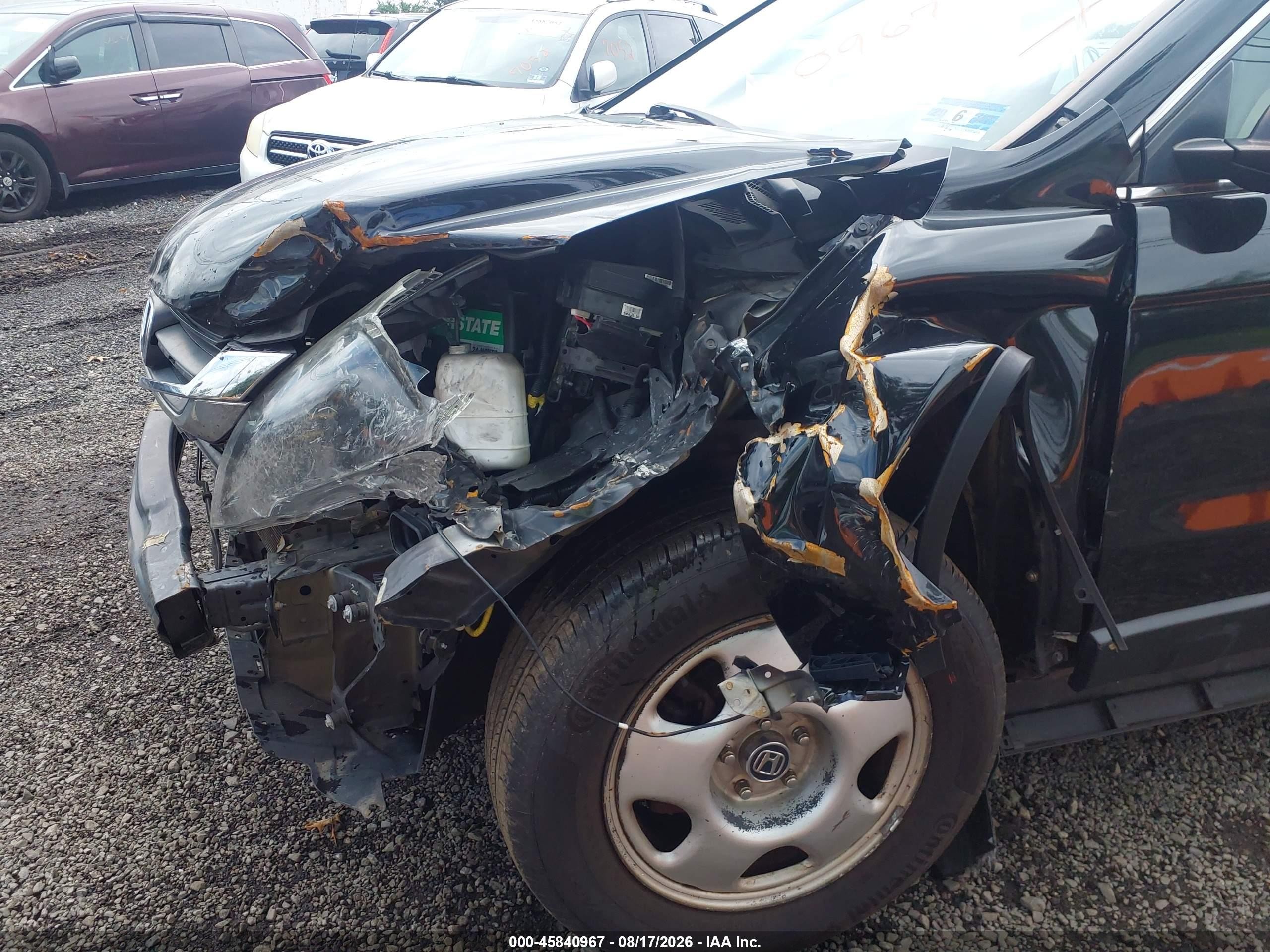 2010 Honda Cr-v Lx Черный vin: 5J6RE4H3XAL040546