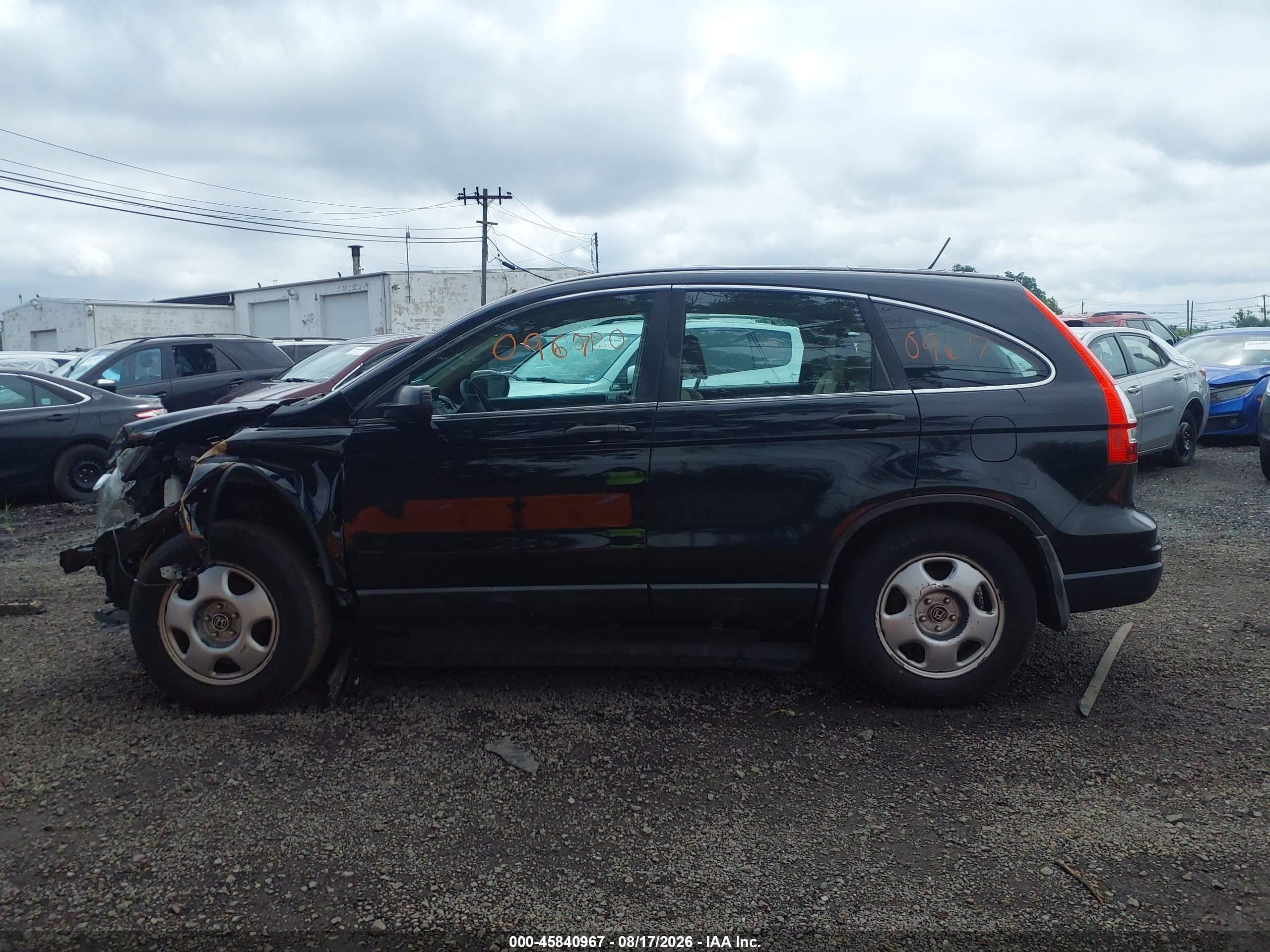2010 Honda Cr-v Lx Черный vin: 5J6RE4H3XAL040546