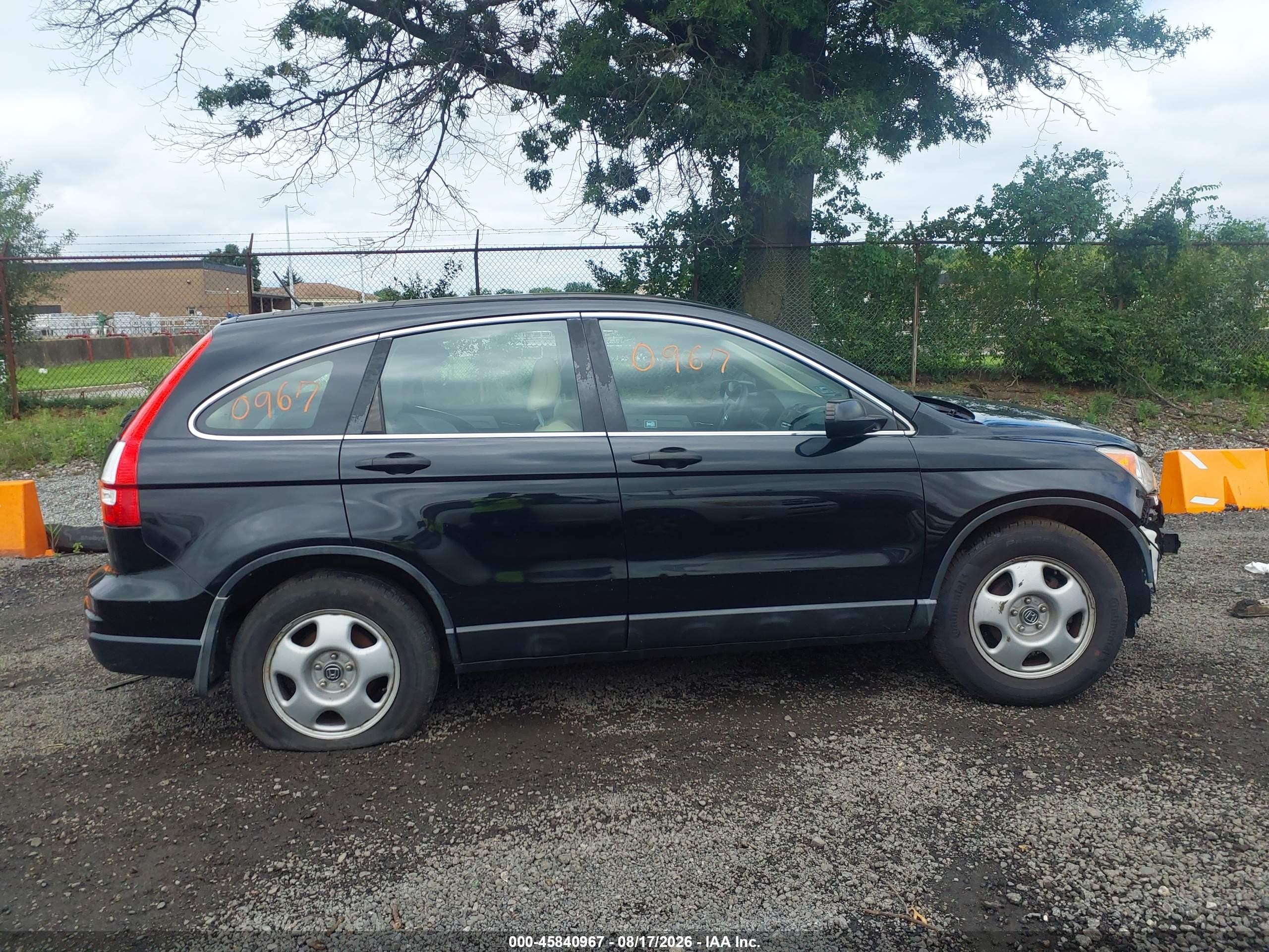 2010 Honda Cr-v Lx Черный vin: 5J6RE4H3XAL040546