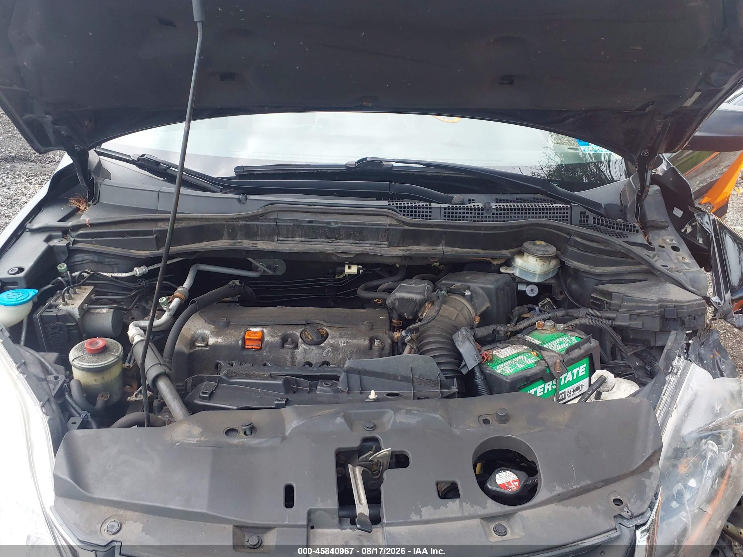 2010 Honda Cr-v Lx Черный vin: 5J6RE4H3XAL040546