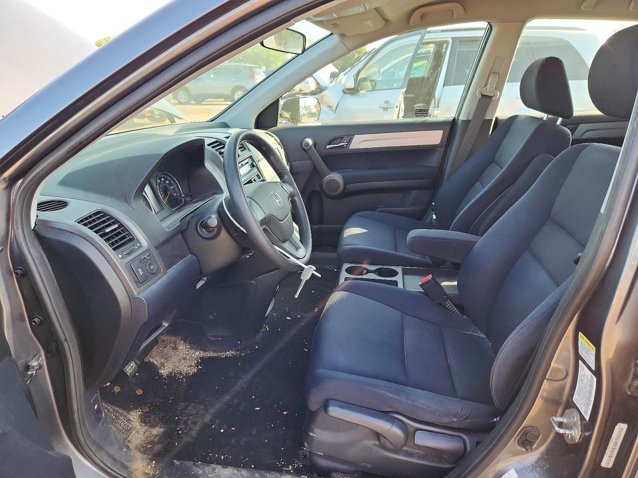 2010 Honda Cr-v Lx Gray vin: 5J6RE4H3XAL073627