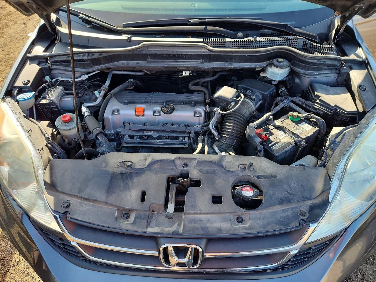 2010 Honda Cr-v Lx Gray vin: 5J6RE4H3XAL073627