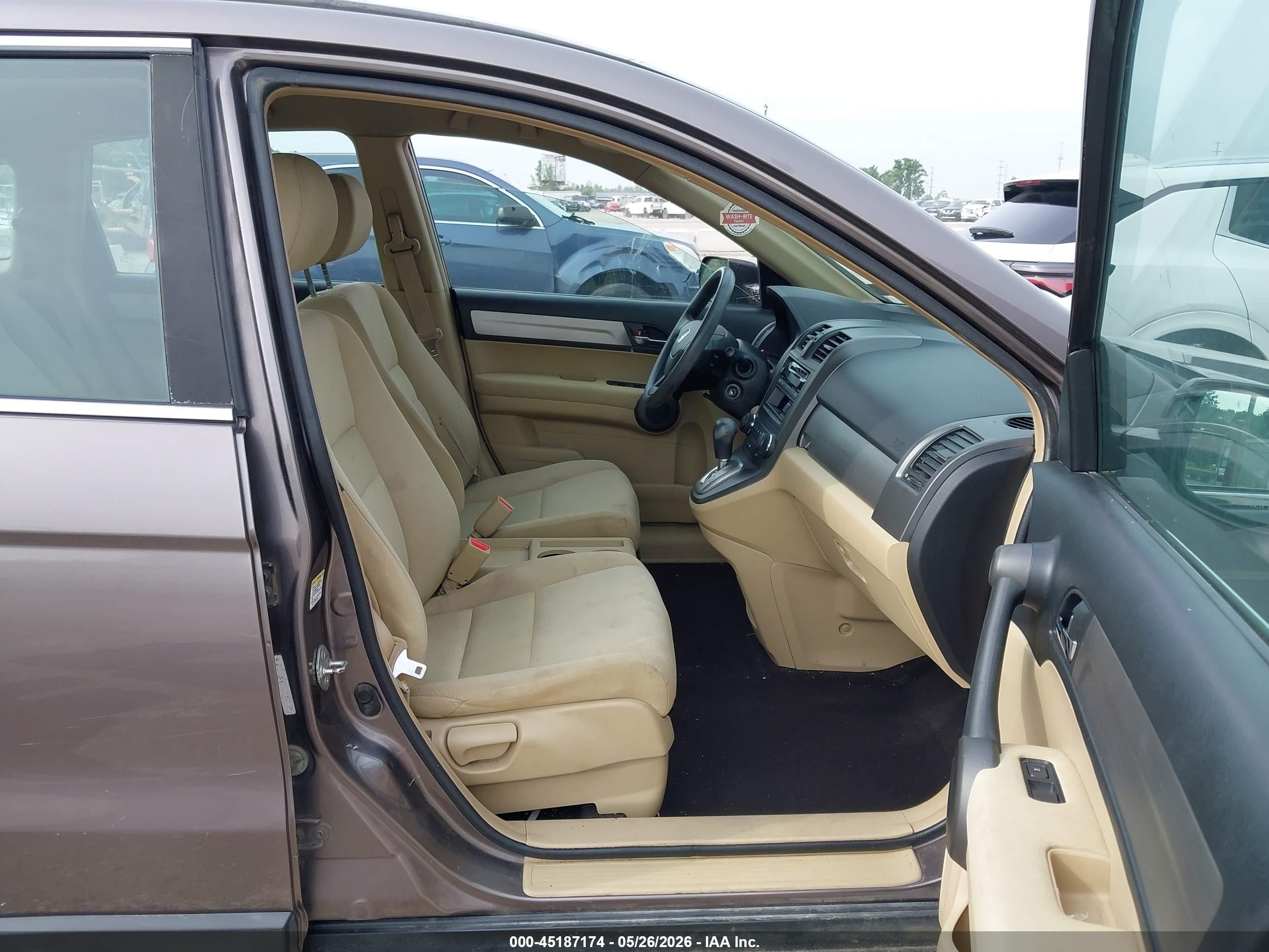 2010 Honda Cr-v Lx Gray vin: 5J6RE4H3XAL074888