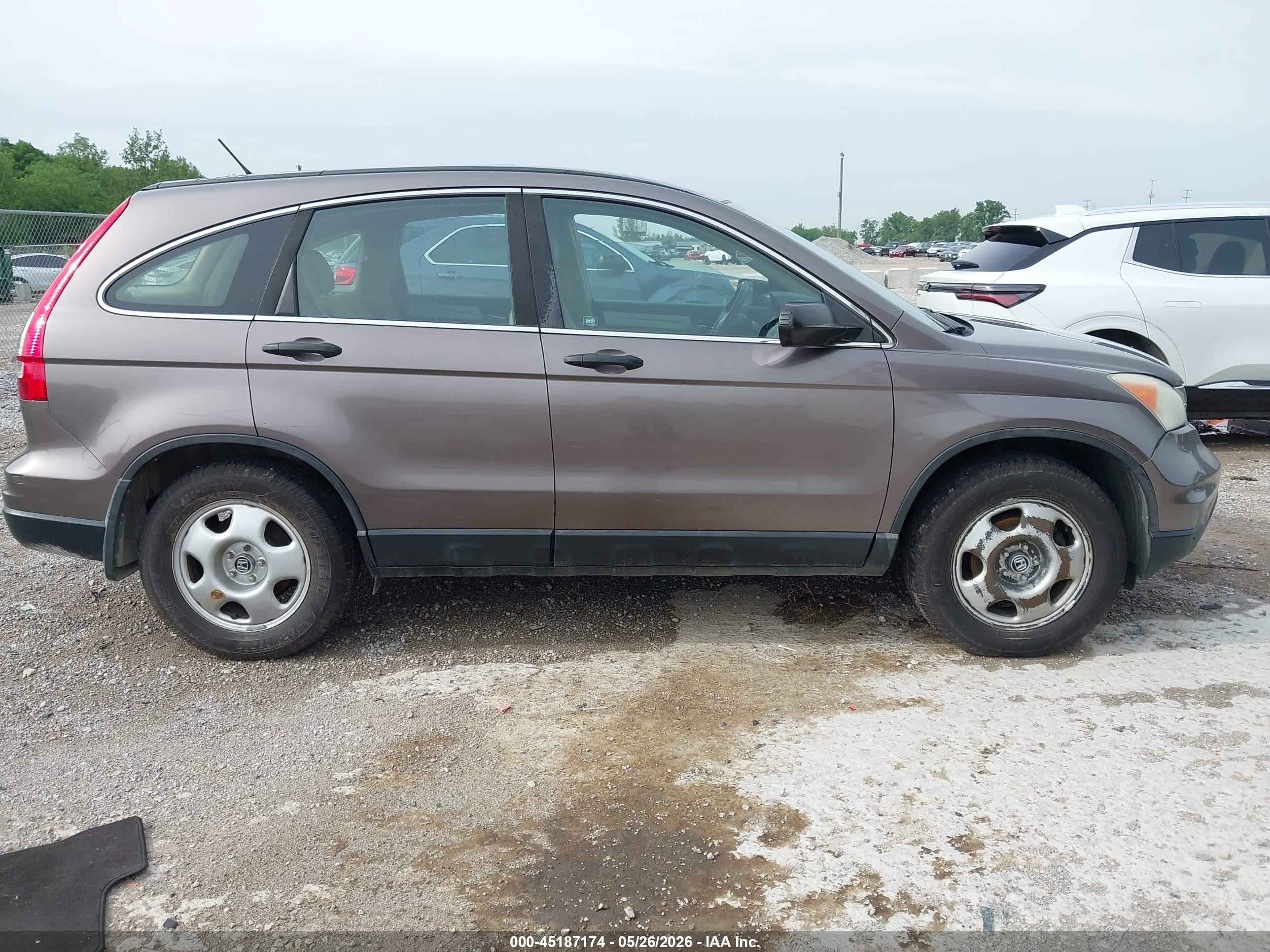 2010 Honda Cr-v Lx Gray vin: 5J6RE4H3XAL074888