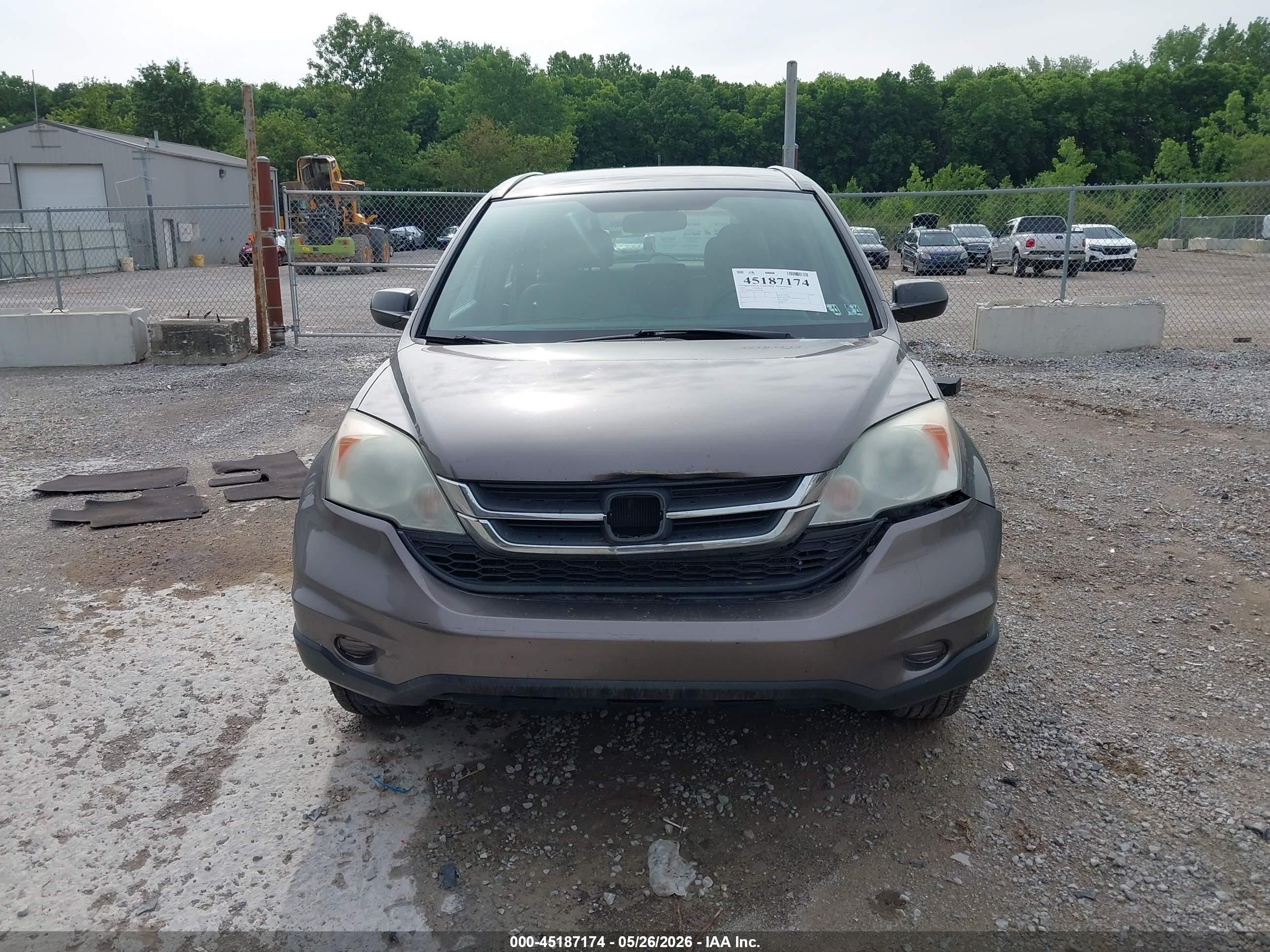2010 Honda Cr-v Lx Gray vin: 5J6RE4H3XAL074888