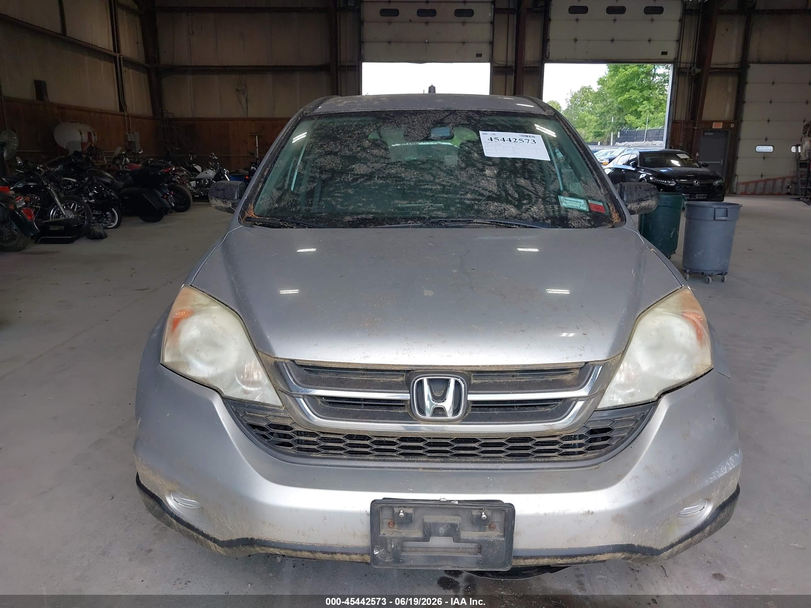 2010 Honda Cr-v Lx Серый vin: 5J6RE4H3XAL086491