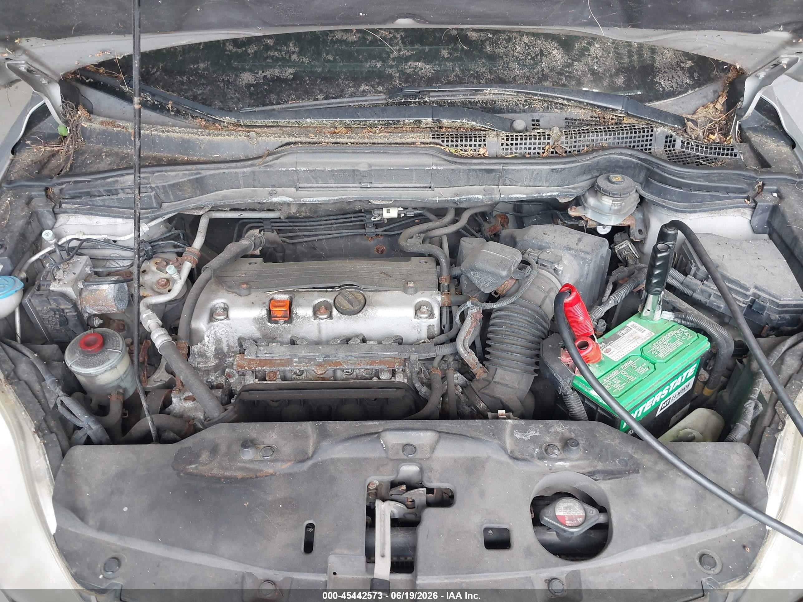 2010 Honda Cr-v Lx Серый vin: 5J6RE4H3XAL086491