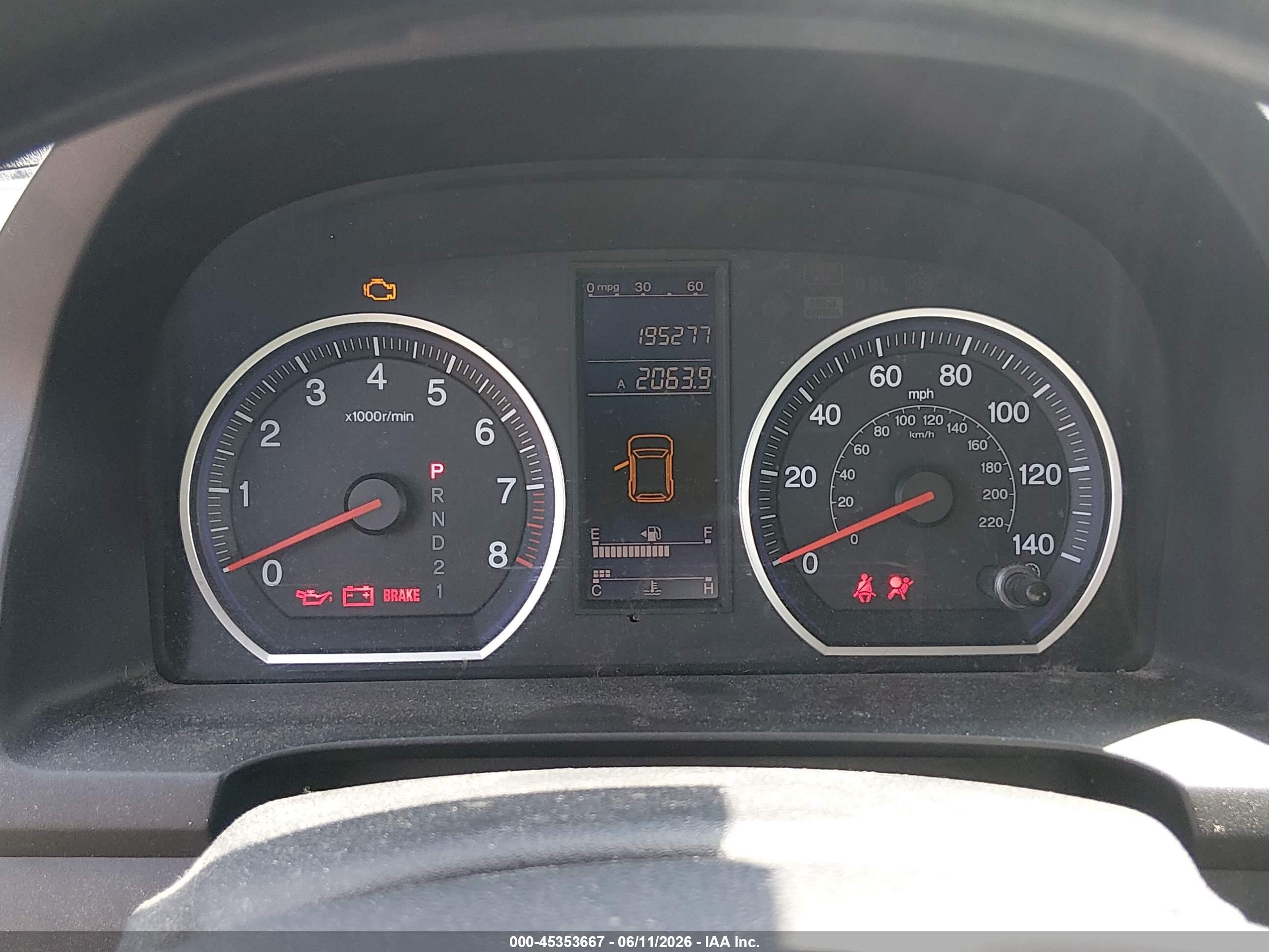 2010 Honda Cr-v Lx Blue vin: 5J6RE4H3XAL091593