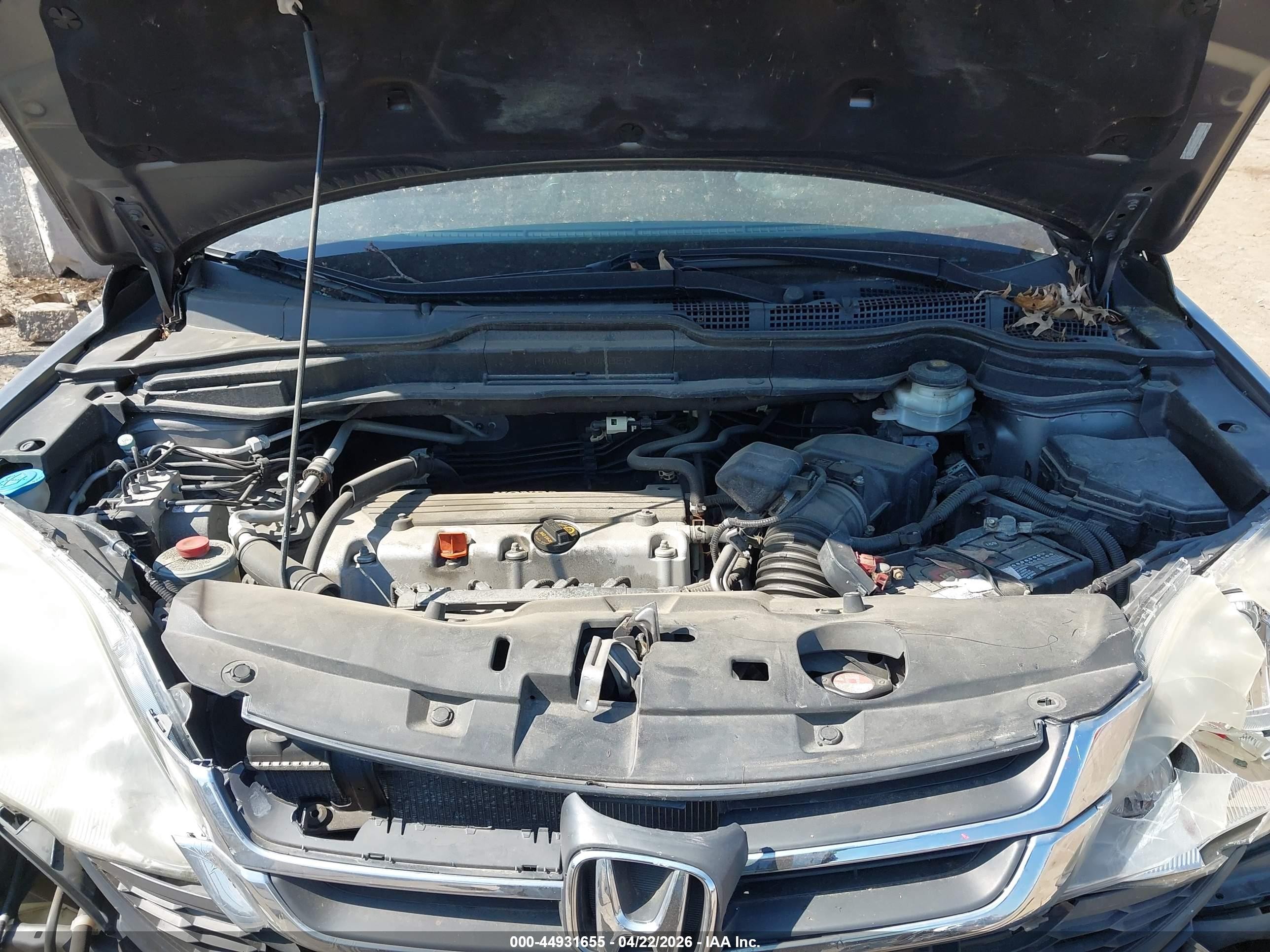 2010 Honda Cr-v Lx Gray vin: 5J6RE4H3XAL093926