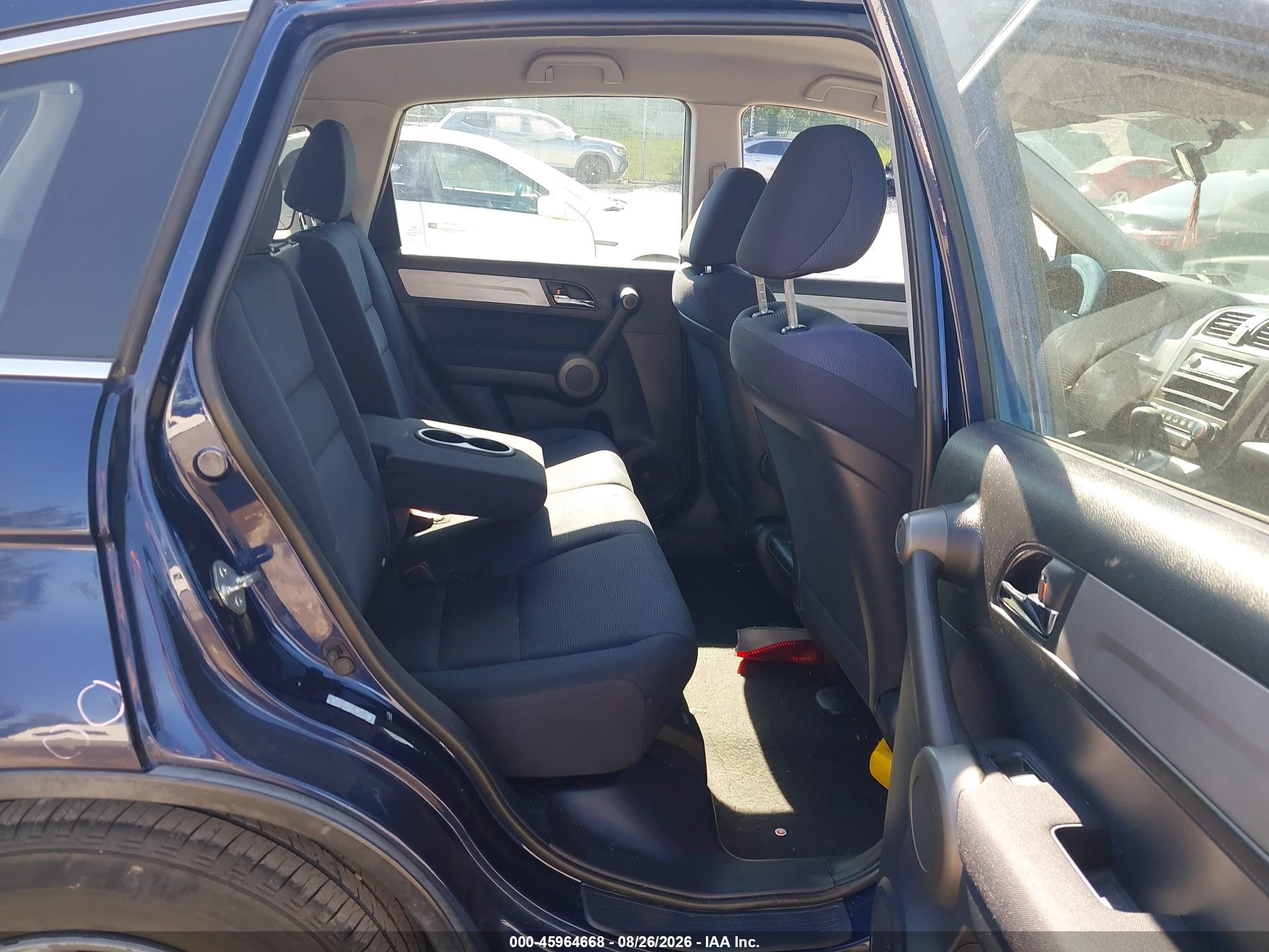 2010 Honda Cr-v Lx Navy vin: 5J6RE4H3XAL098365