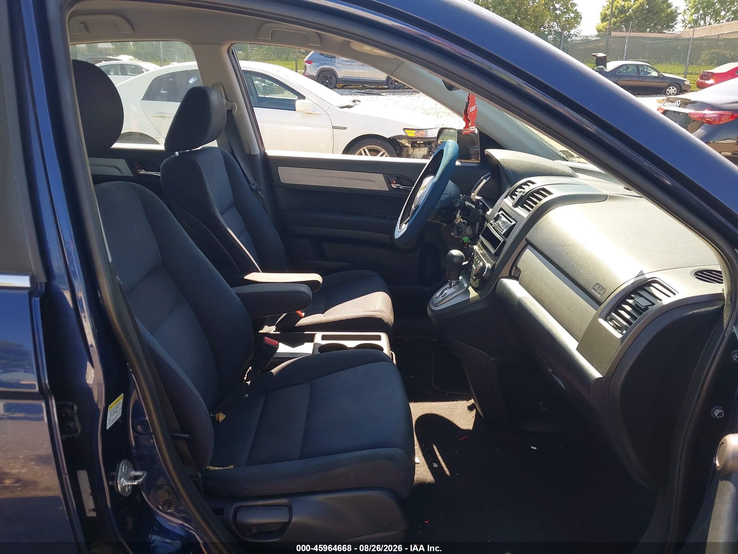 2010 Honda Cr-v Lx Navy vin: 5J6RE4H3XAL098365