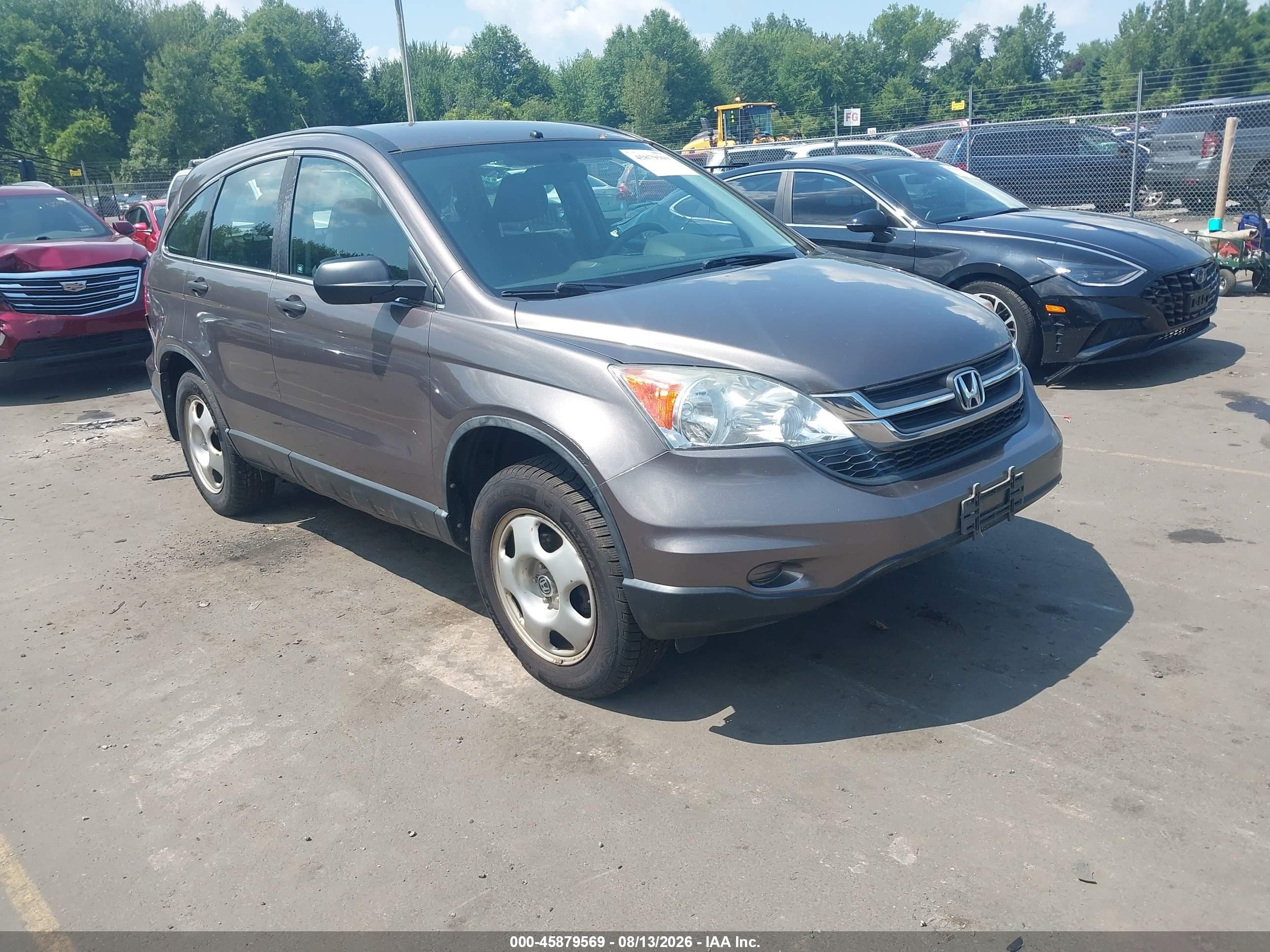 2011 Honda Cr-v Lx Dark Brown vin: 5J6RE4H3XBL021321