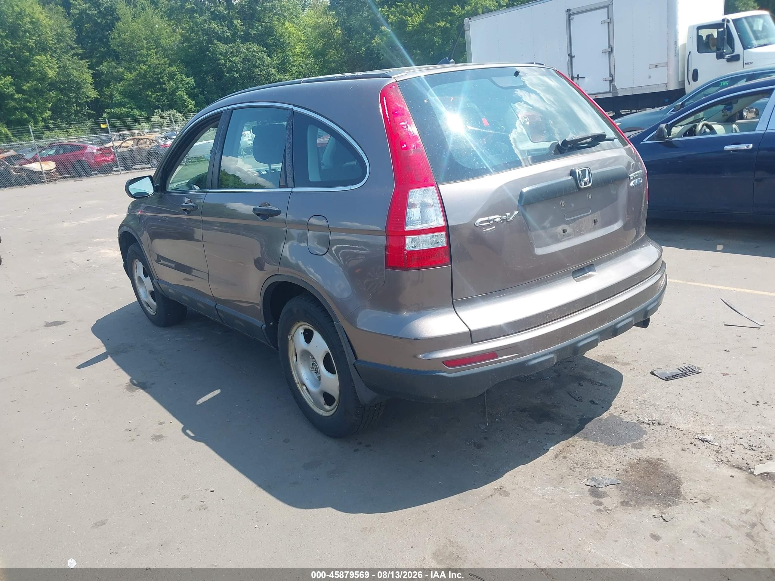 2011 Honda Cr-v Lx Dark Brown vin: 5J6RE4H3XBL021321