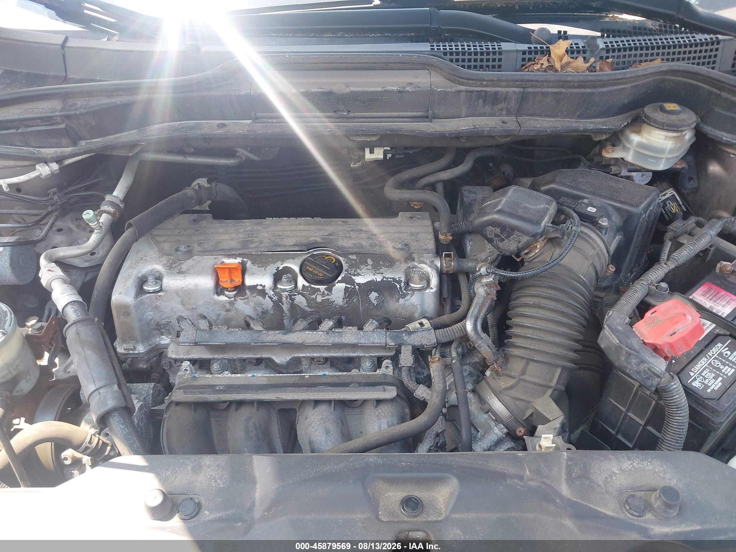 2011 Honda Cr-v Lx Dark Brown vin: 5J6RE4H3XBL021321