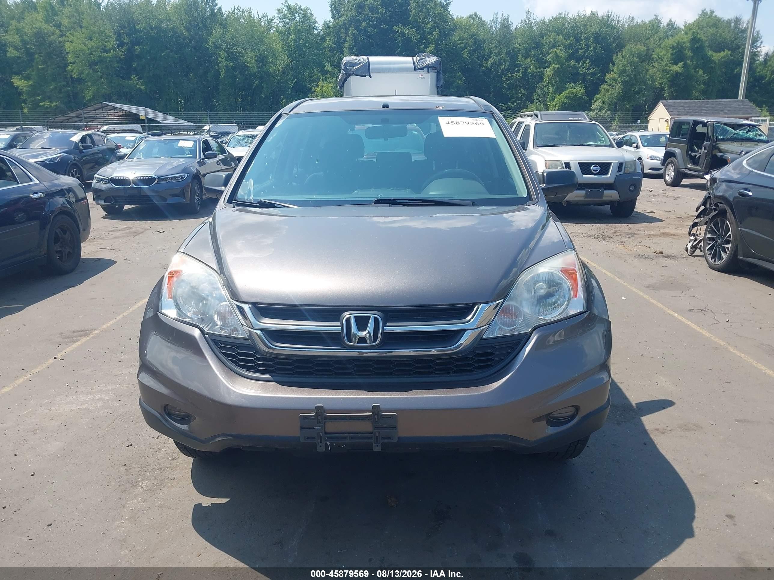 2011 Honda Cr-v Lx Dark Brown vin: 5J6RE4H3XBL021321