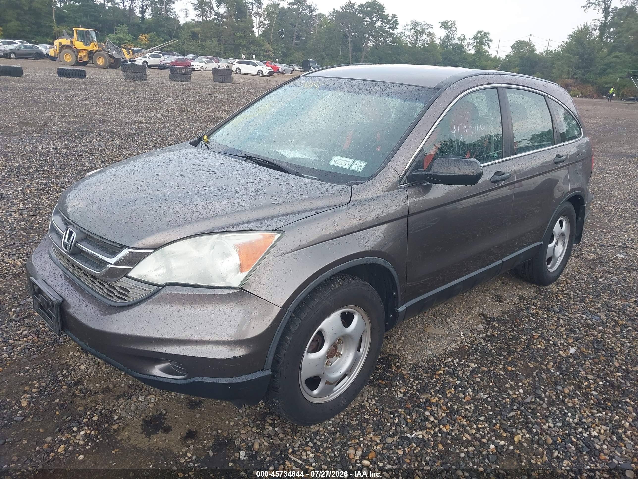2011 Honda Cr-v Lx Brown vin: 5J6RE4H3XBL058420