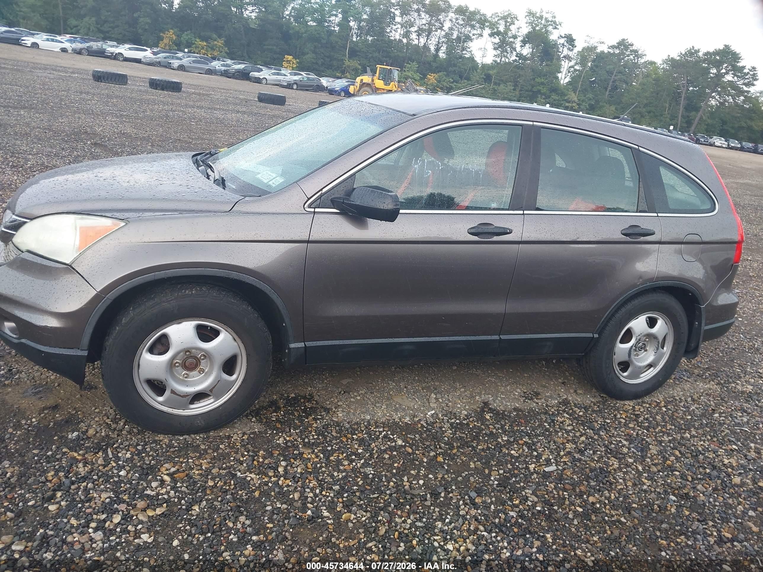 2011 Honda Cr-v Lx Brown vin: 5J6RE4H3XBL058420