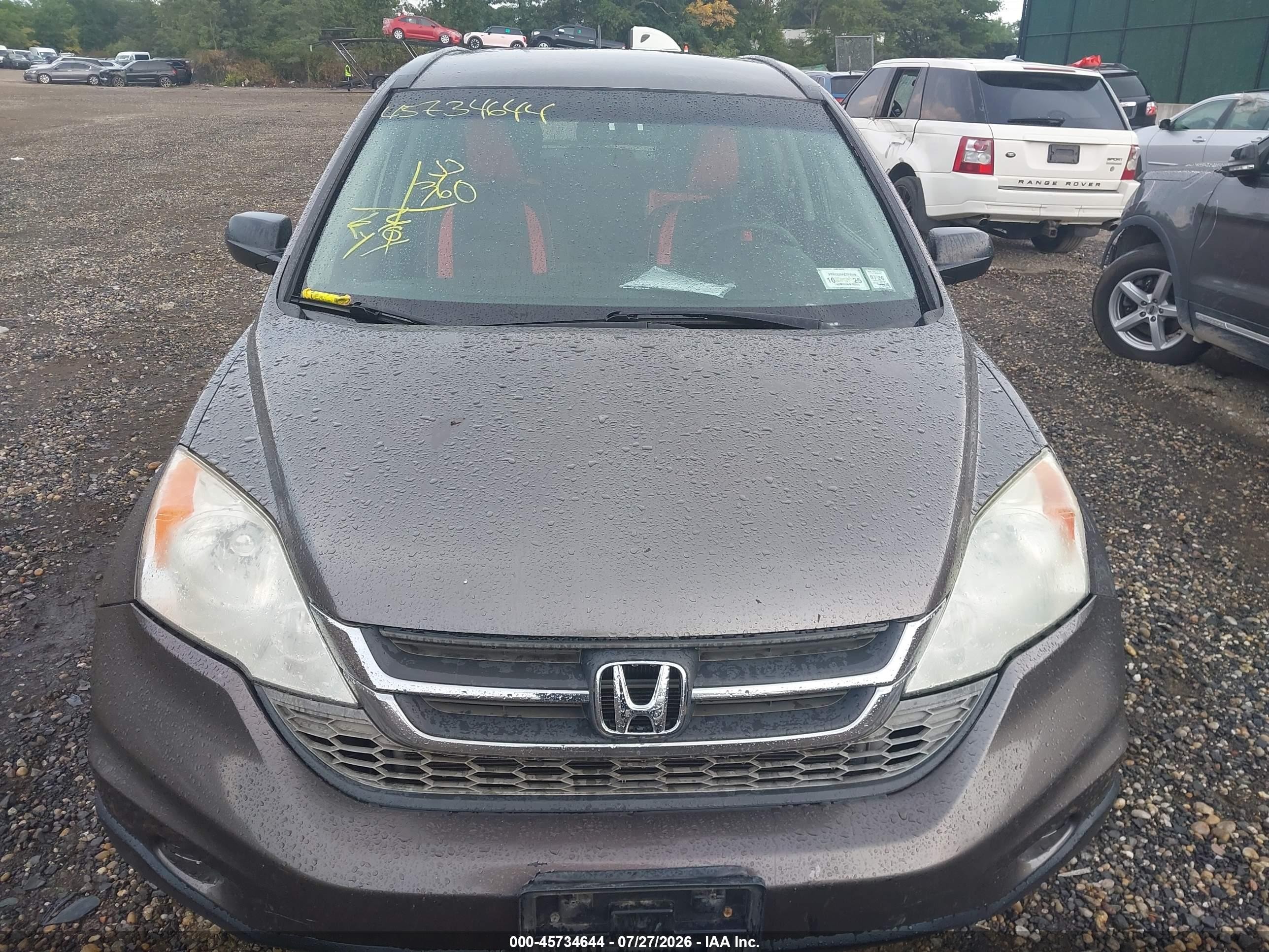 2011 Honda Cr-v Lx Brown vin: 5J6RE4H3XBL058420